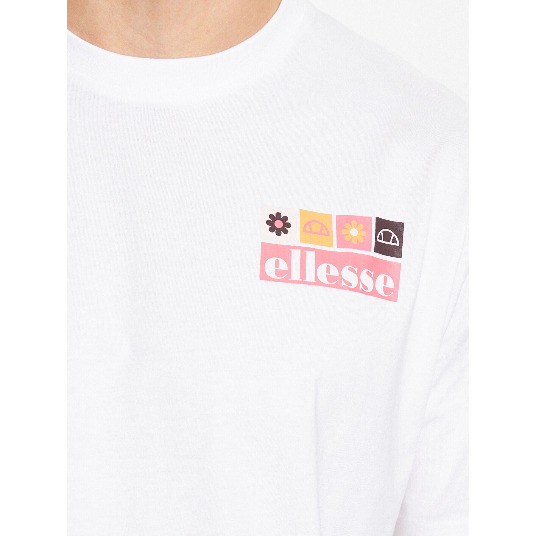 Ellesse Tričko Mestiere SHR17638 Biela Regular Fit - Pepit.sk