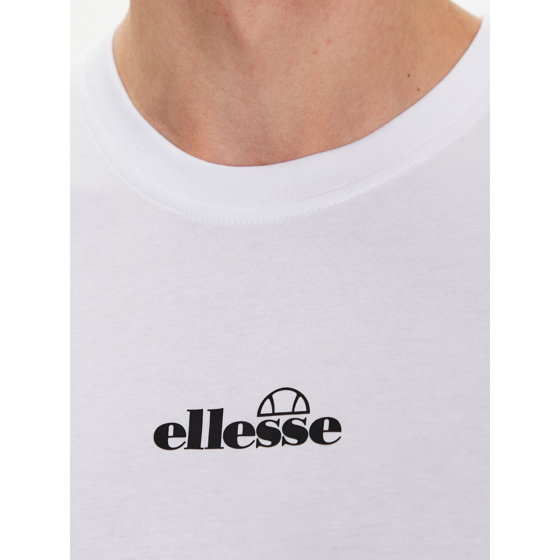 Ellesse Tričko Ollio SHP16463 Biela Regular Fit - Pepit.sk