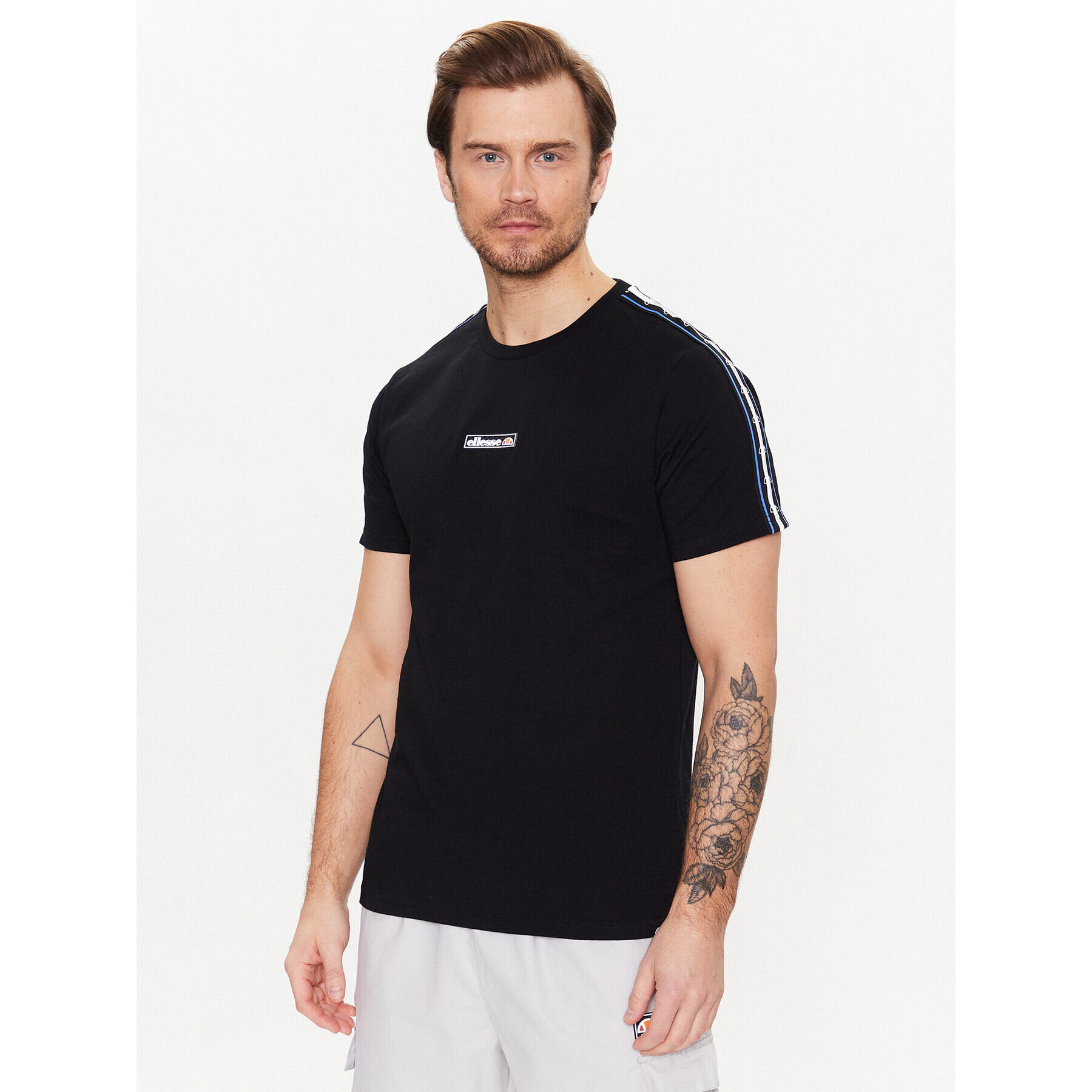 Ellesse Tričko Onix SHR17989 Čierna Regular Fit - Pepit.sk