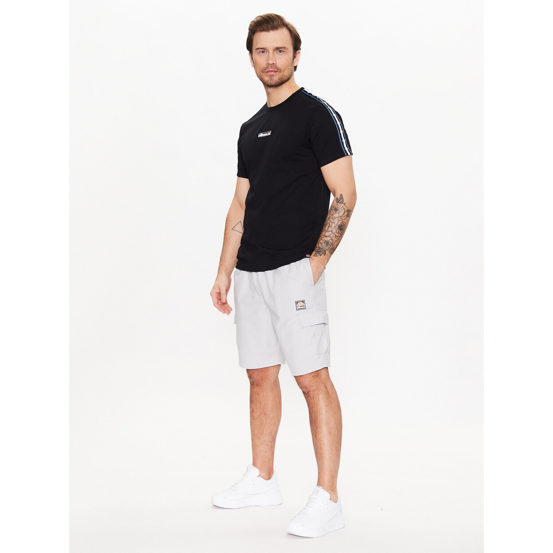 Ellesse Tričko Onix SHR17989 Čierna Regular Fit - Pepit.sk