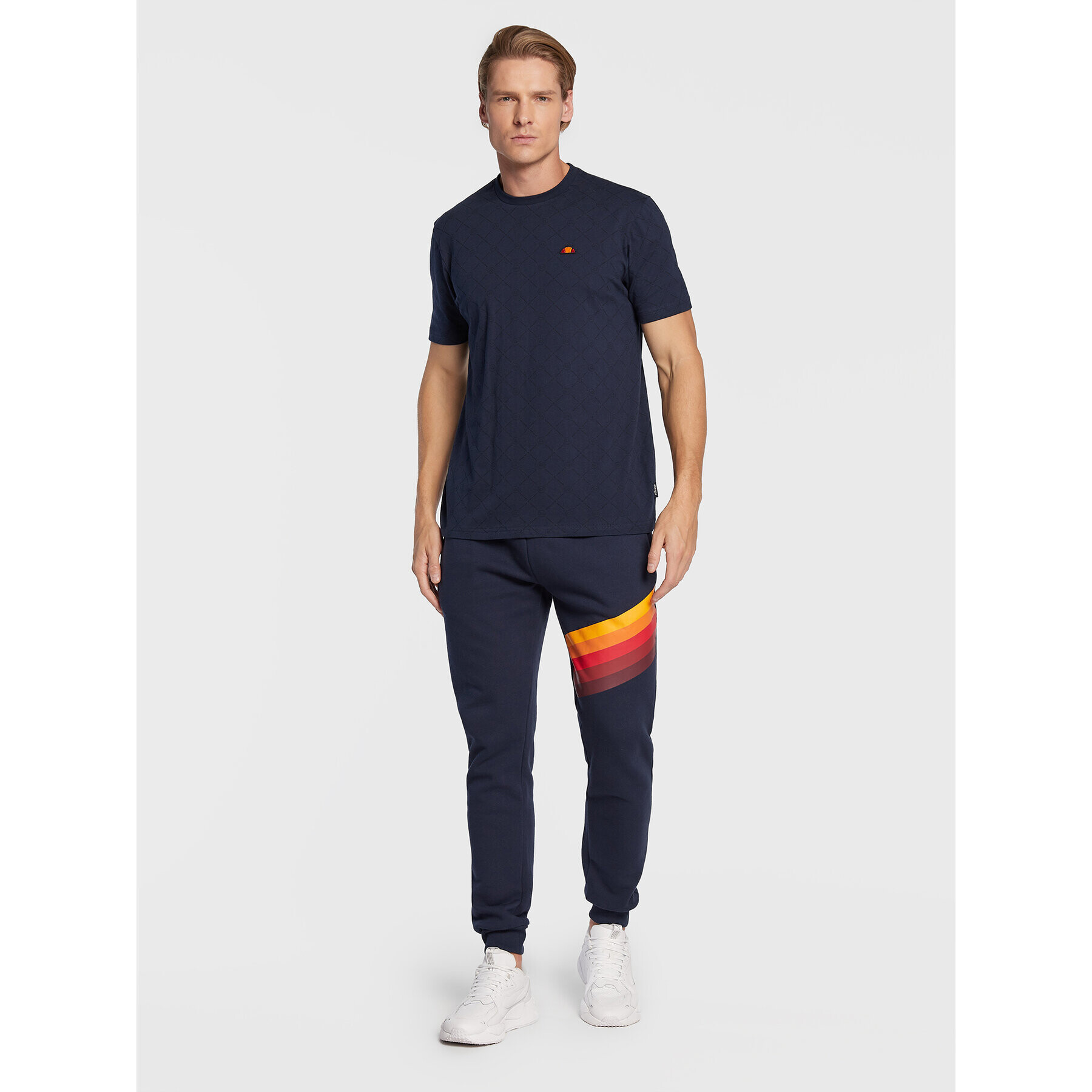 Ellesse Tričko Pensavo SHP15995 Tmavomodrá Regular Fit - Pepit.sk