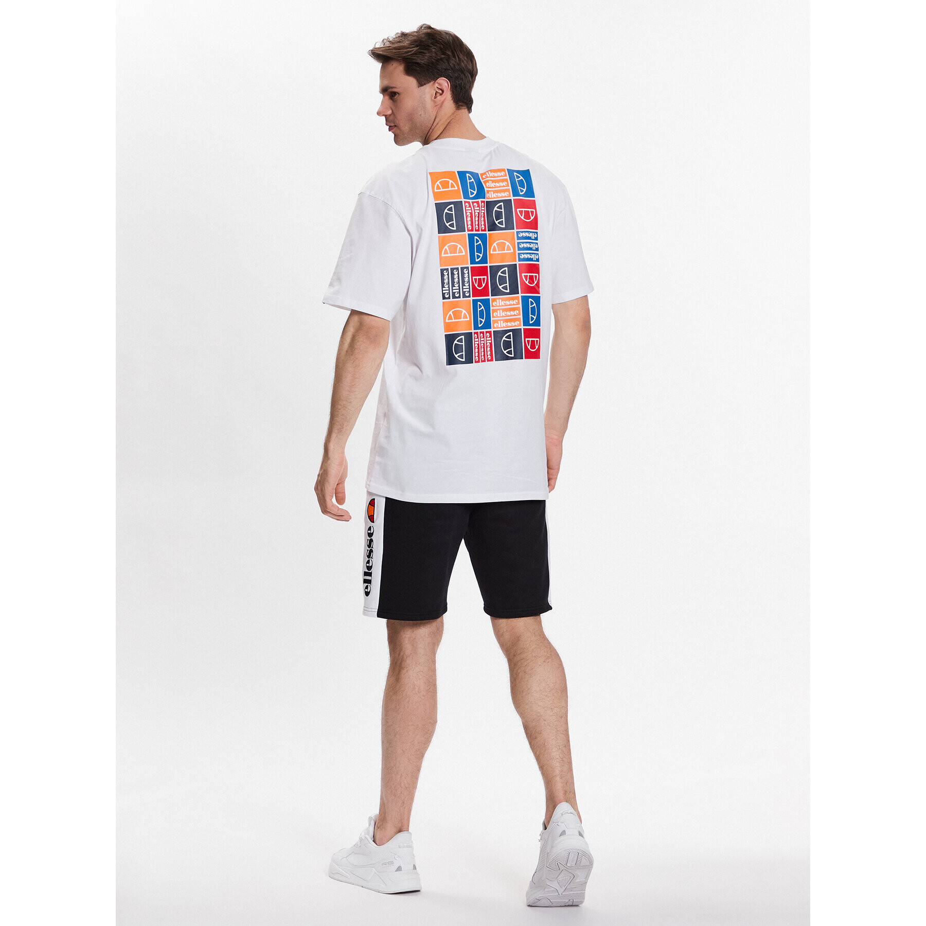 Ellesse Tričko Rolletto SHR17641 Biela Regular Fit - Pepit.sk