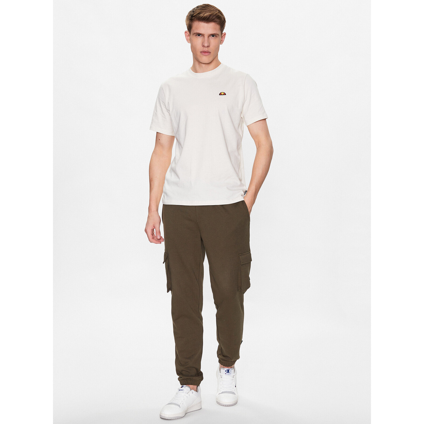 Ellesse Tričko Sestra SHR17785 Écru Regular Fit - Pepit.sk