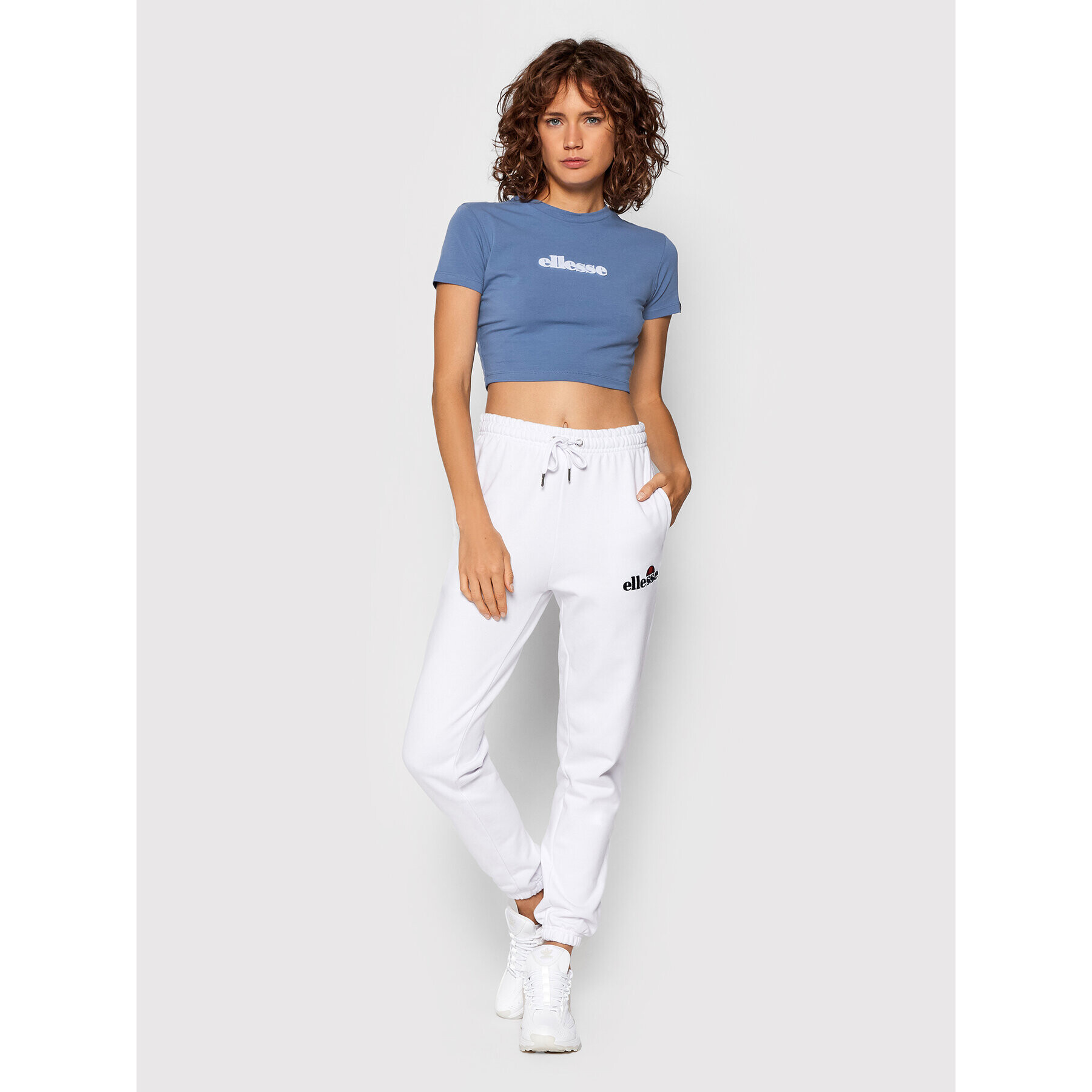 Ellesse Tričko Siderea Crop SGK09623 Modrá Regular Fit - Pepit.sk