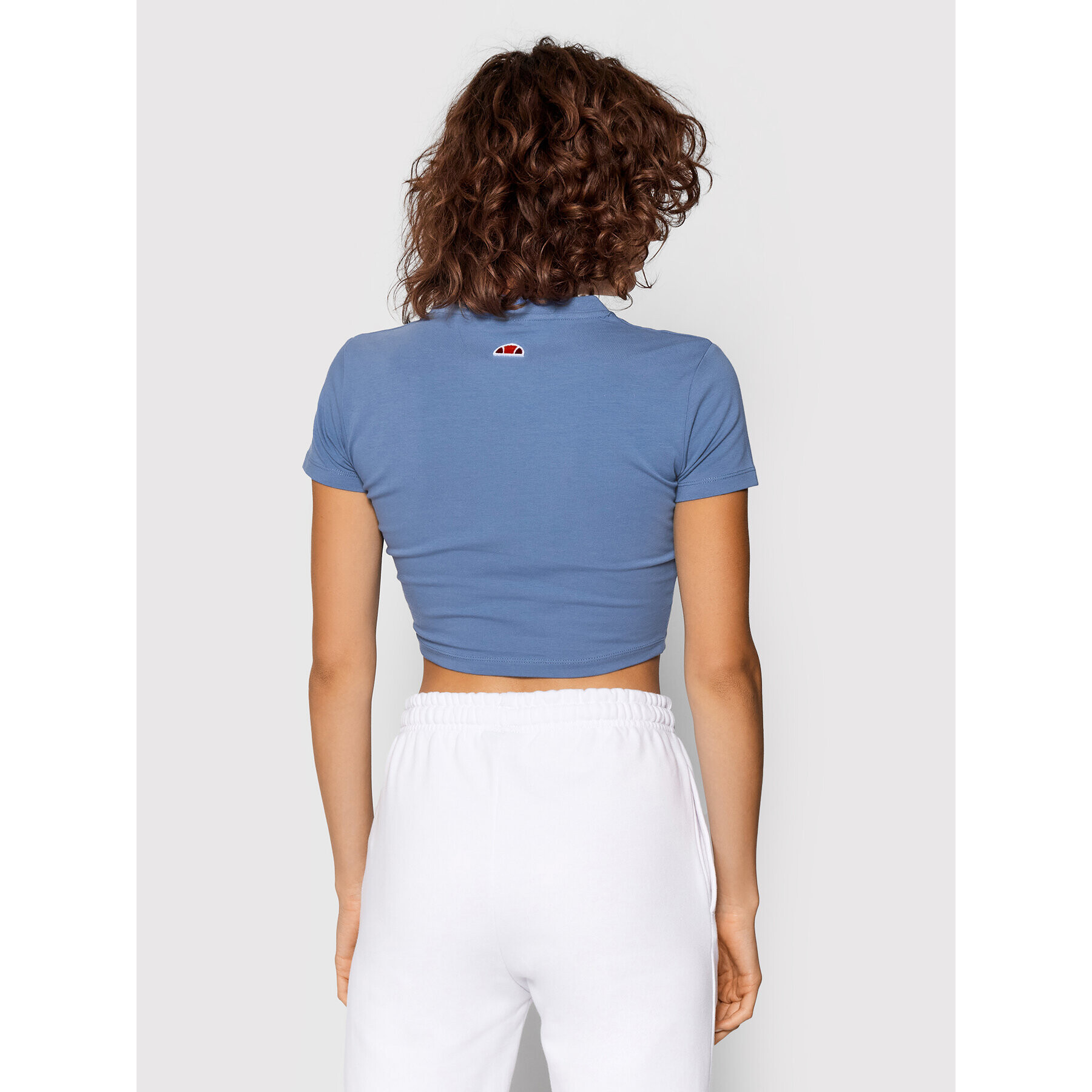 Ellesse Tričko Siderea Crop SGK09623 Modrá Regular Fit - Pepit.sk