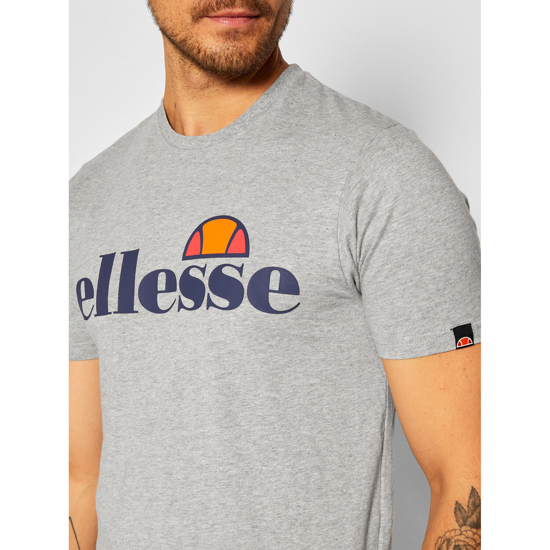 Ellesse Tričko Sl Prado SHC07405 Sivá Regular Fit - Pepit.sk