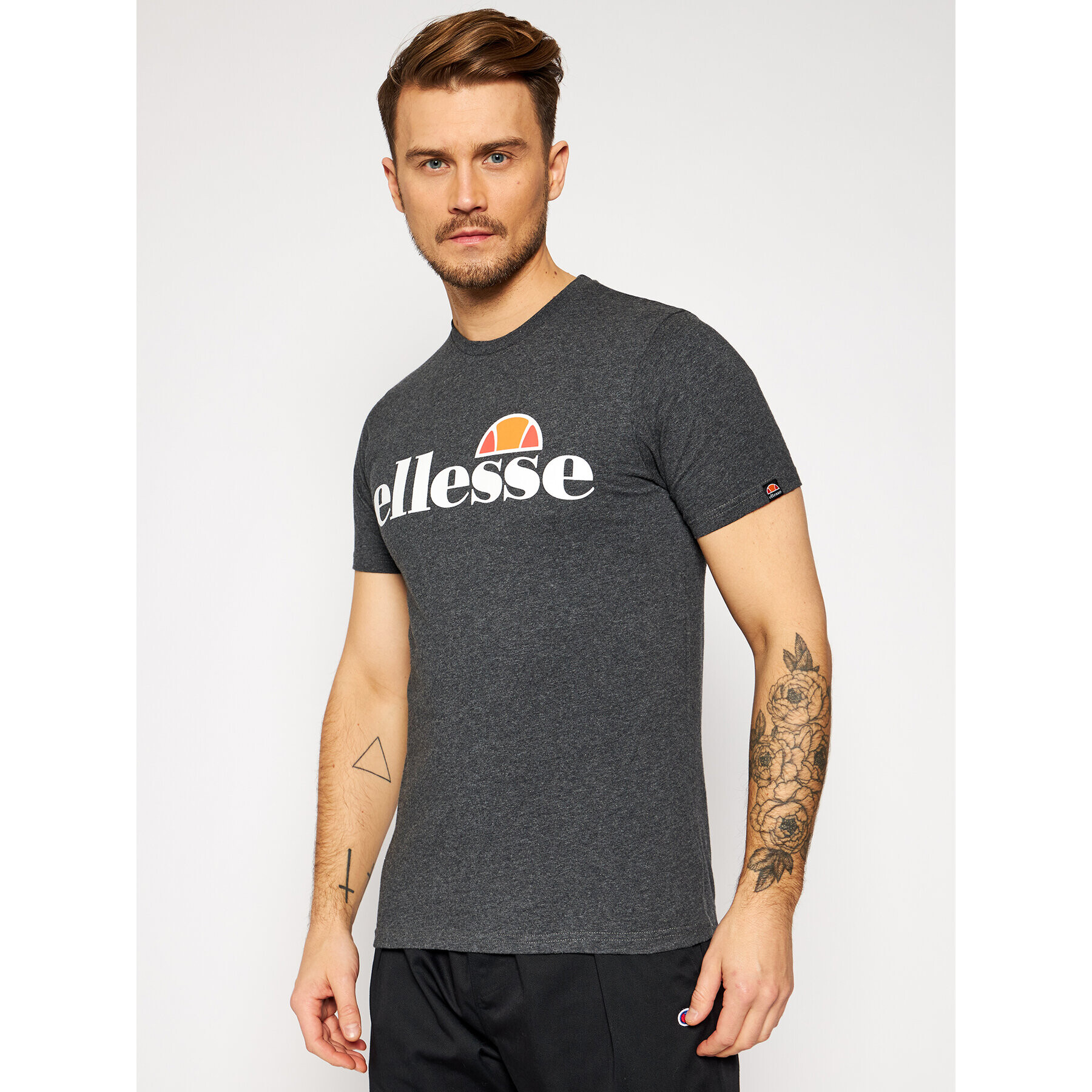 Ellesse Tričko Sl Prado SHC07405 Sivá Regular Fit - Pepit.sk