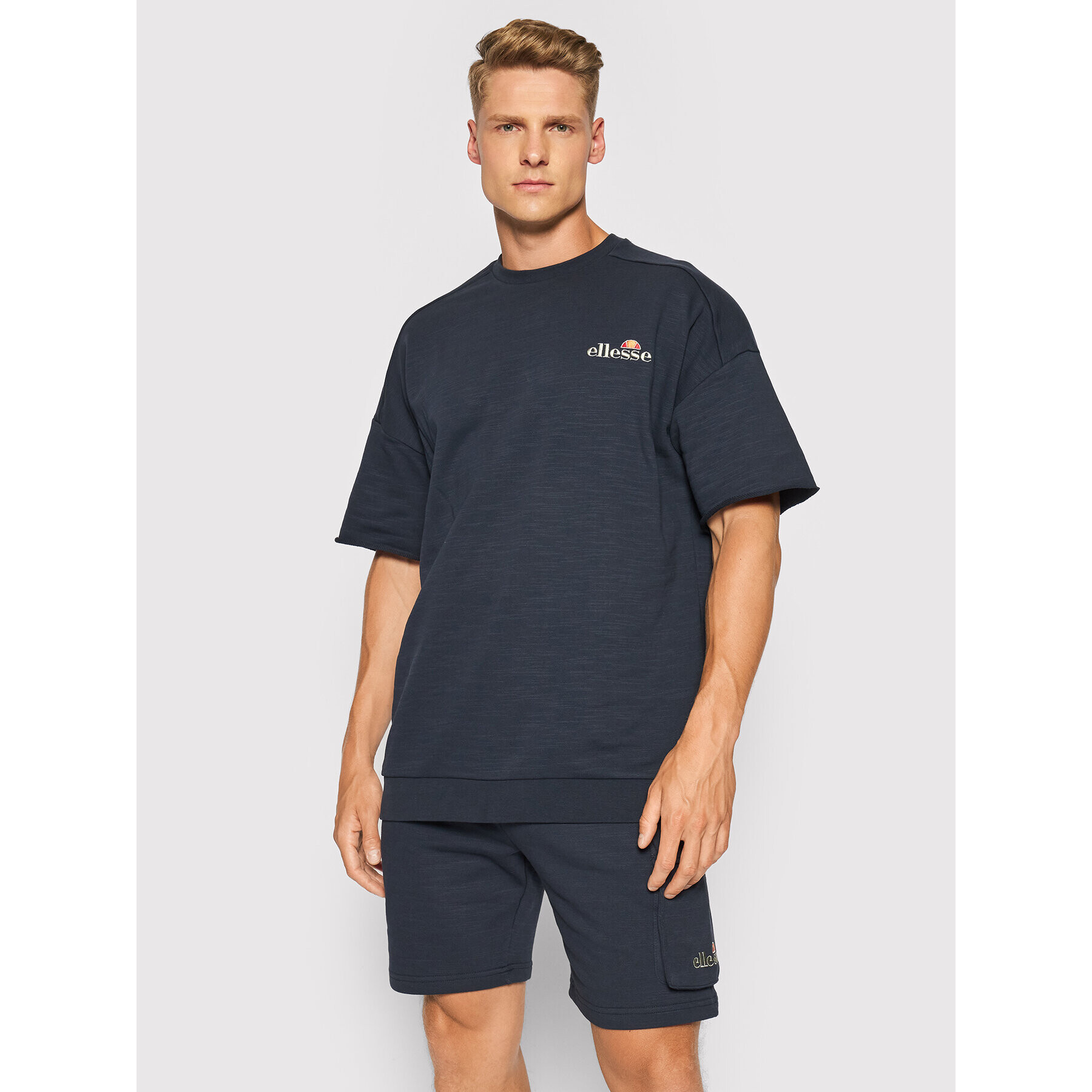 Ellesse Tričko Smetilla SHJ11946 Tmavomodrá Relaxed Fit - Pepit.sk