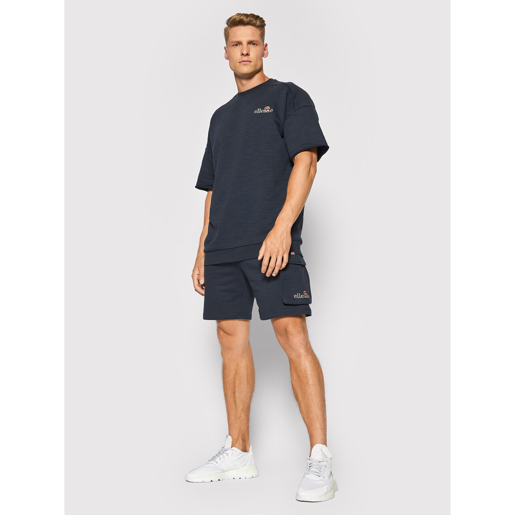 Ellesse Tričko Smetilla SHJ11946 Tmavomodrá Relaxed Fit - Pepit.sk