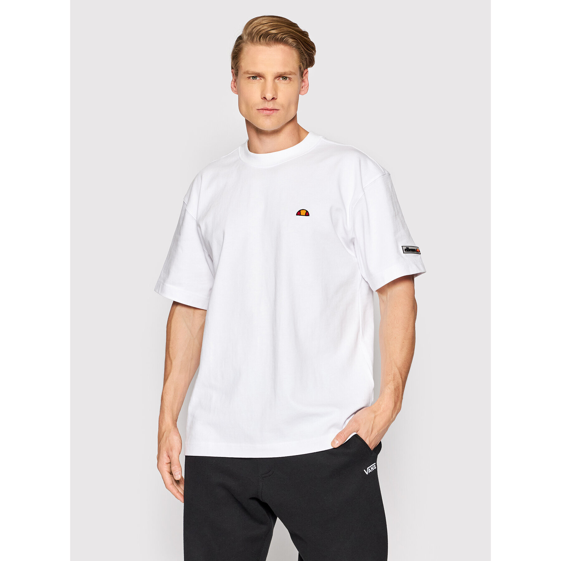 Ellesse Tričko Torco SHM11649 Biela Regular Fit - Pepit.sk