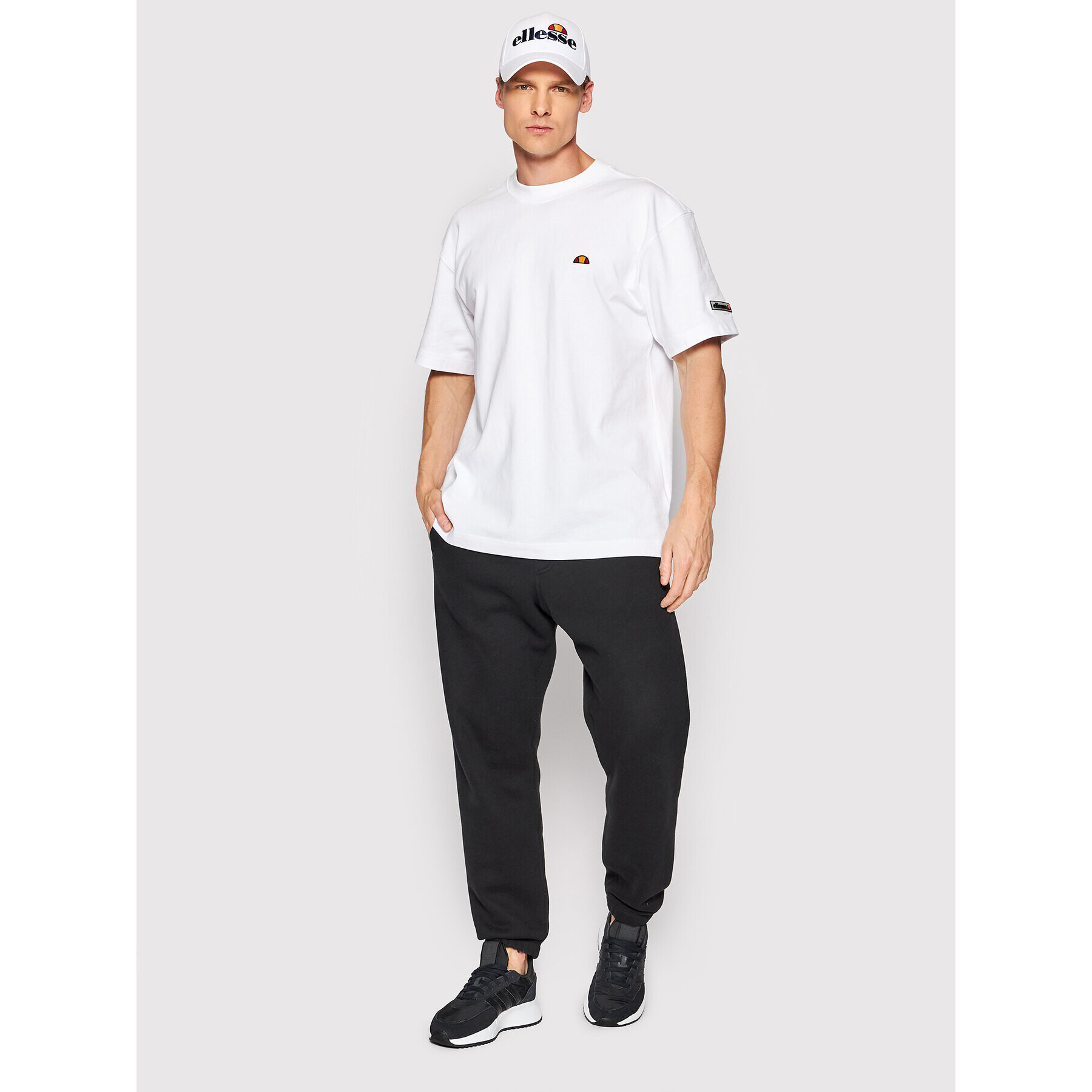 Ellesse Tričko Torco SHM11649 Biela Regular Fit - Pepit.sk