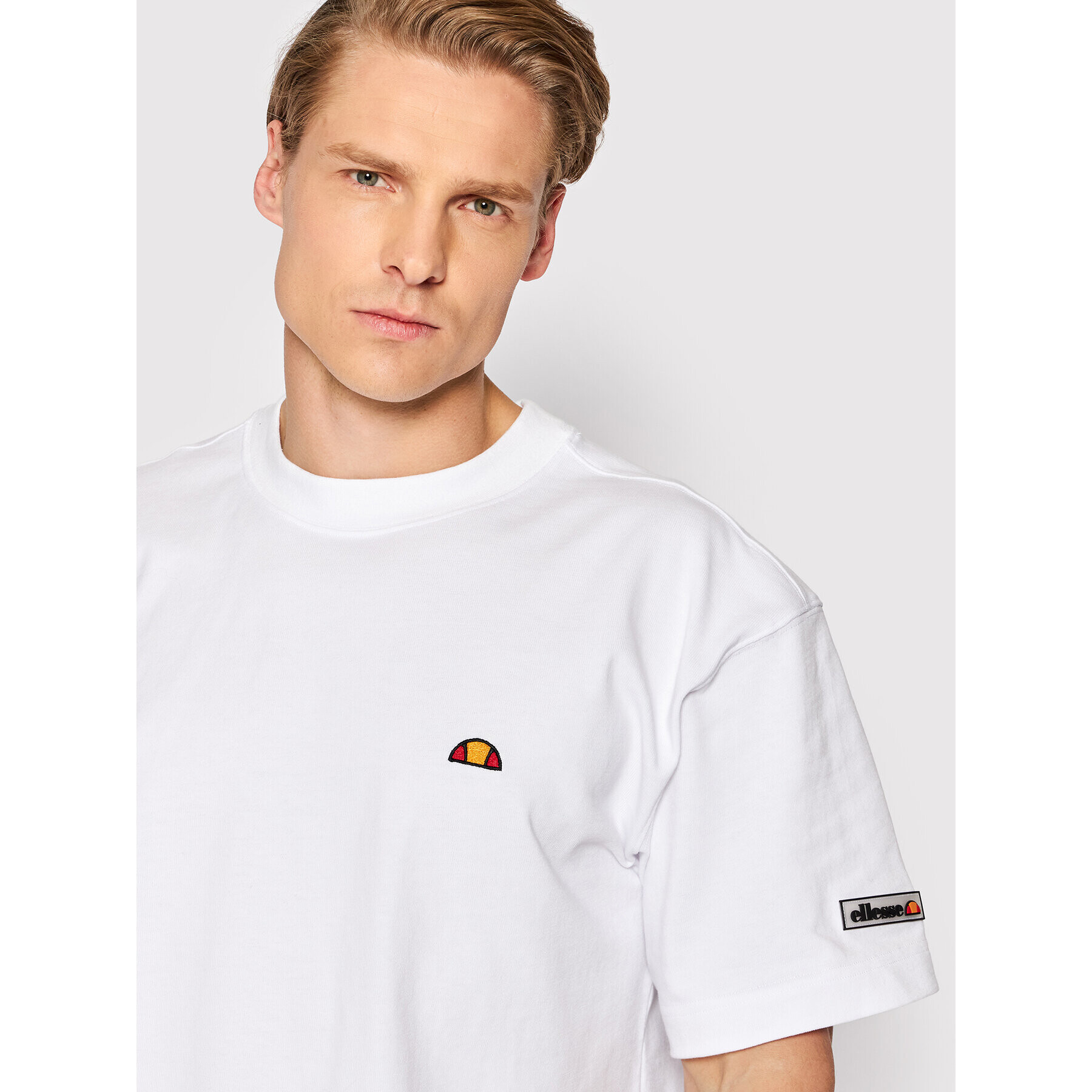 Ellesse Tričko Torco SHM11649 Biela Regular Fit - Pepit.sk