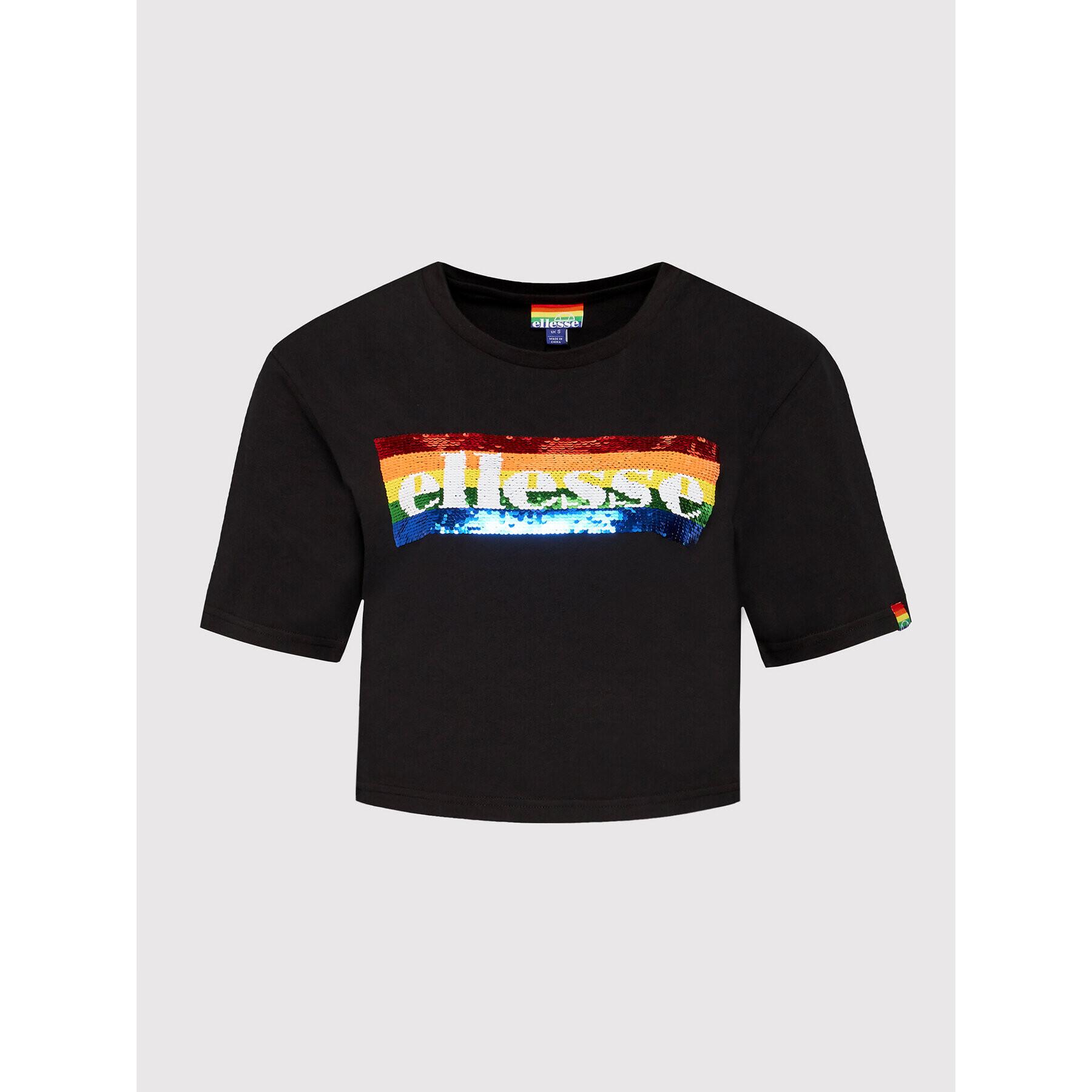 Ellesse Tričko Unisex Unicorn SHN15708 Čierna Loose Fit - Pepit.sk