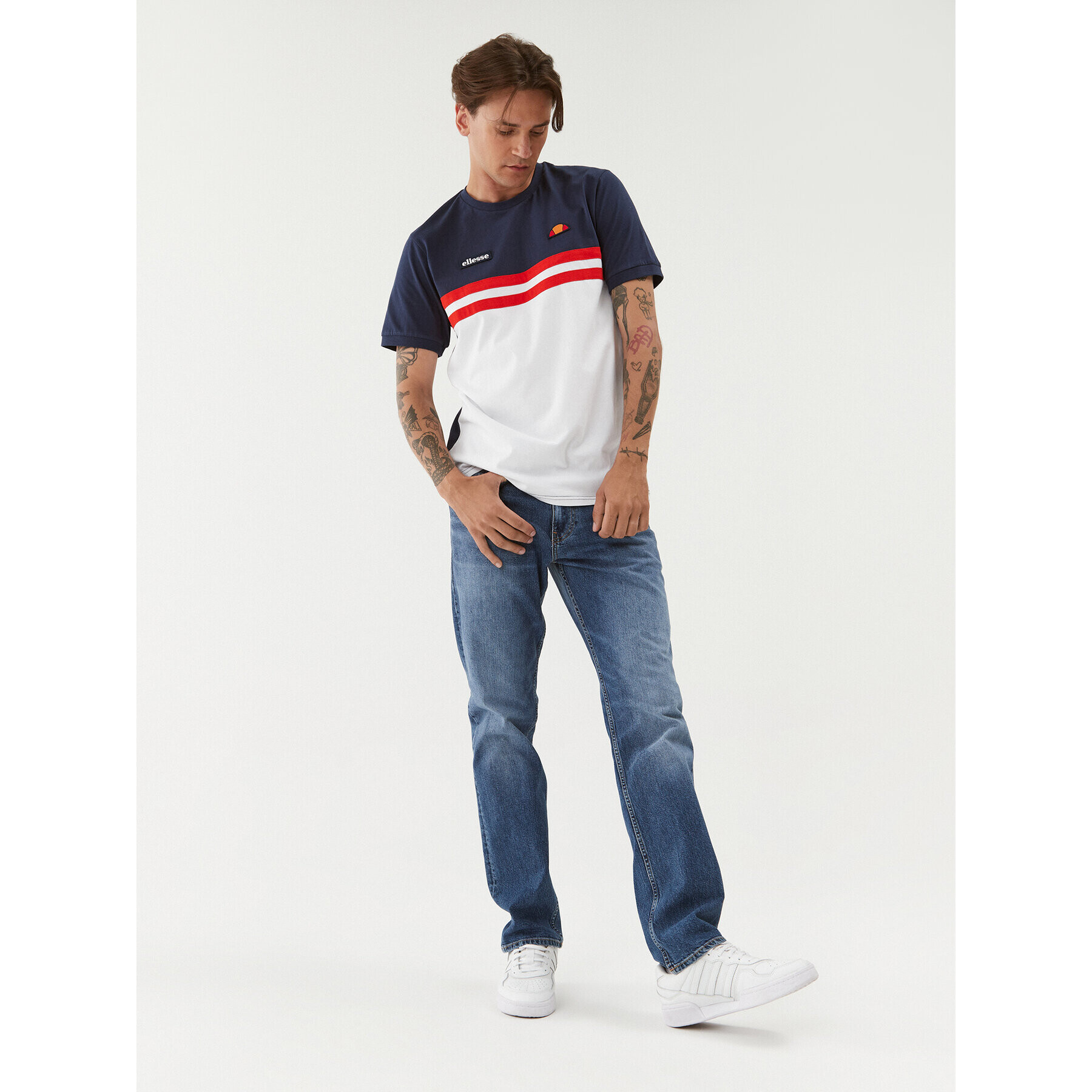 Ellesse Tričko Venire SHL08507 Tmavomodrá Regular Fit - Pepit.sk