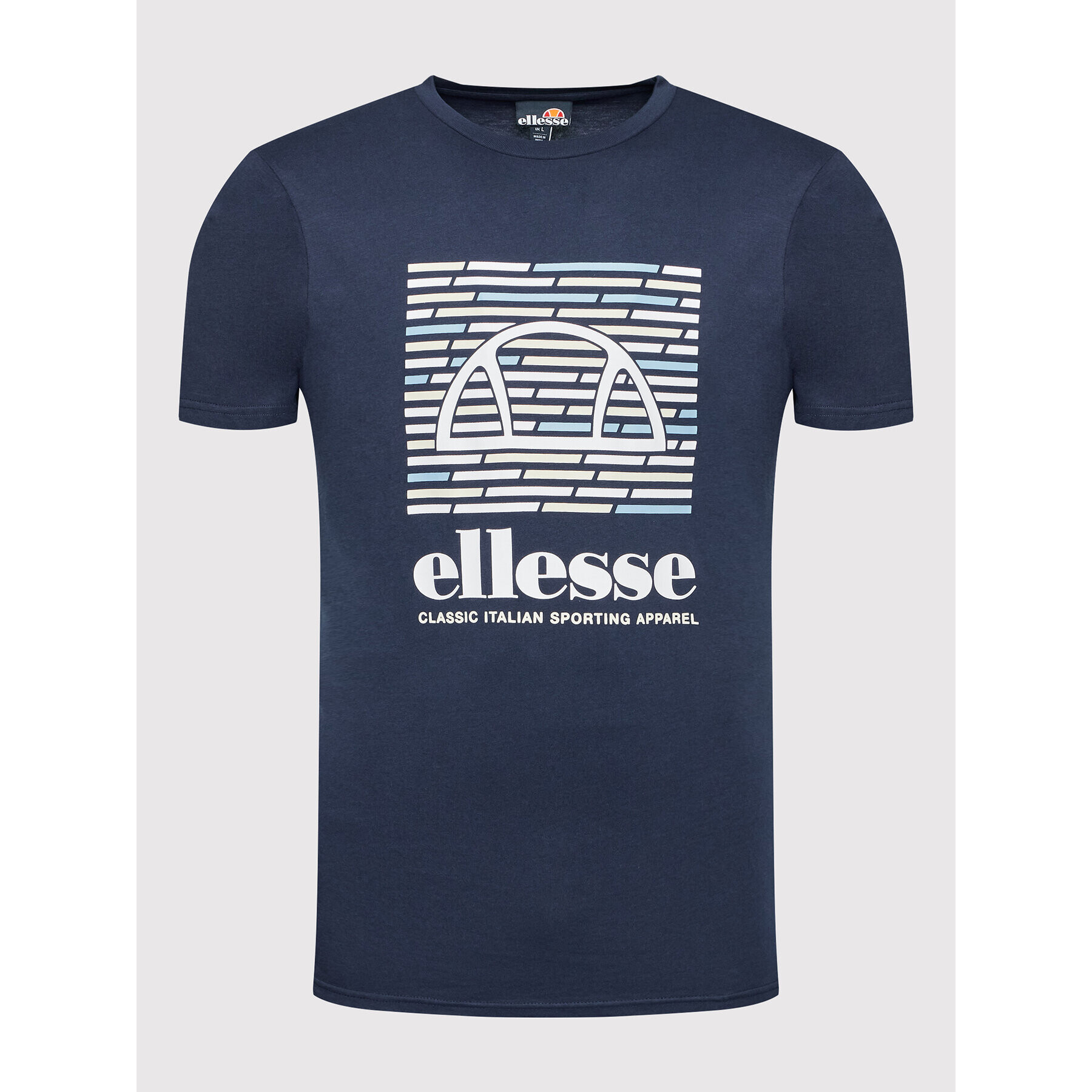 Ellesse Tričko Viero SHM13823 Tmavomodrá Regular Fit - Pepit.sk