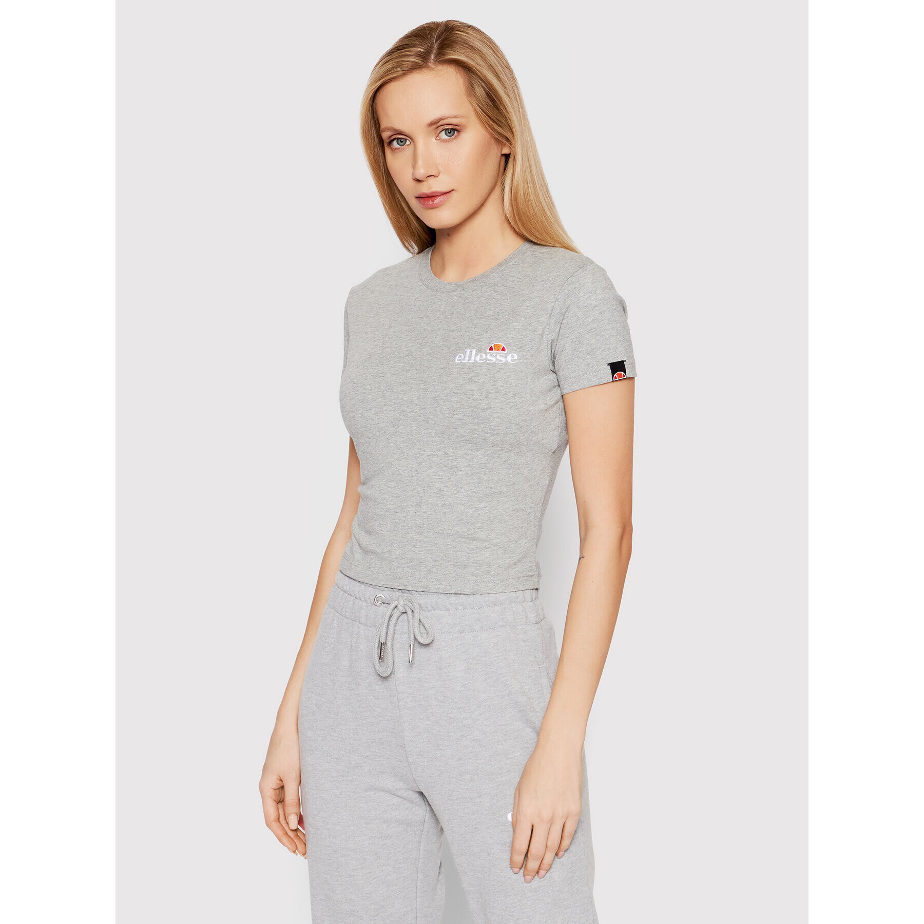 Ellesse Tričko Vikins SGM14189 Sivá Slim Fit - Pepit.sk