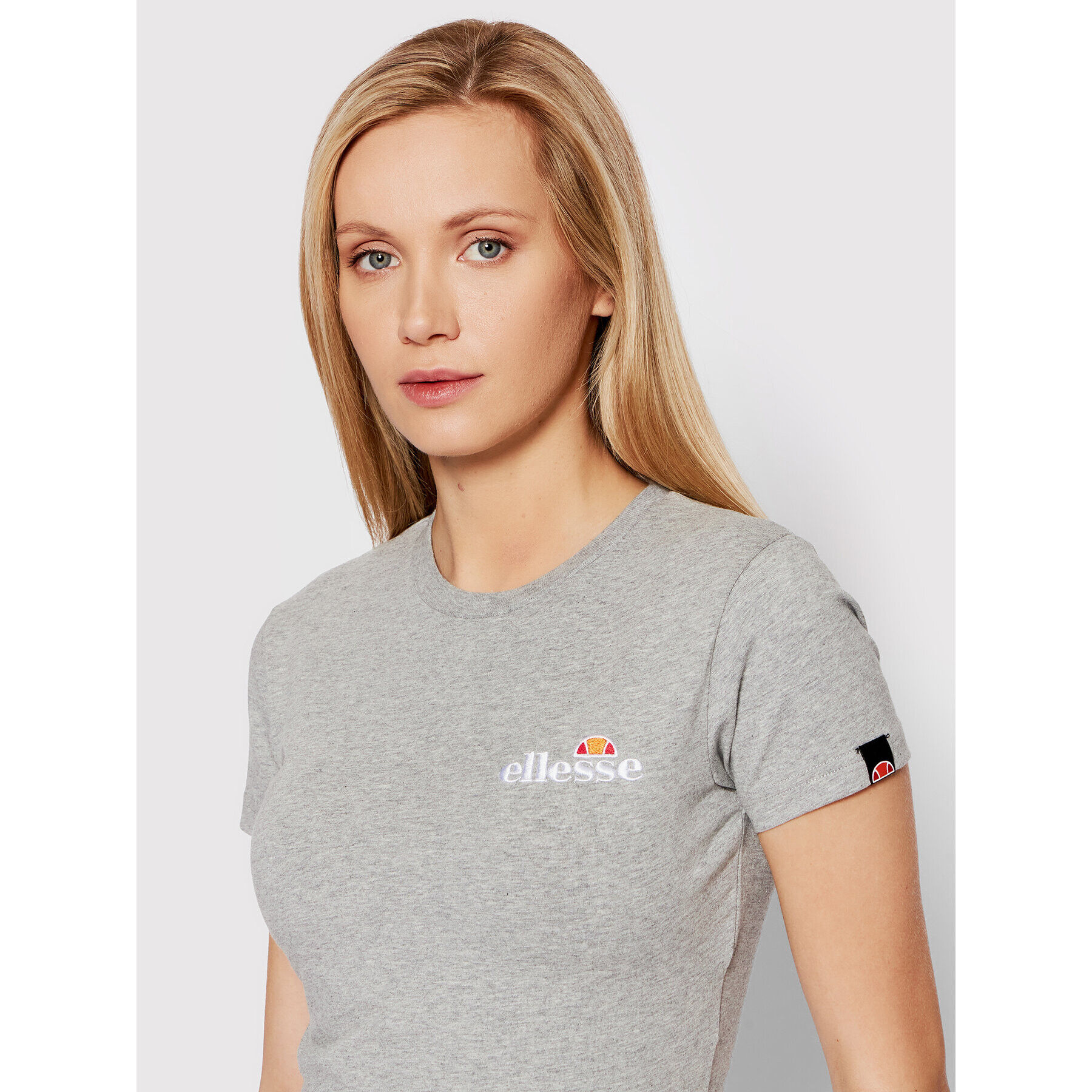 Ellesse Tričko Vikins SGM14189 Sivá Slim Fit - Pepit.sk