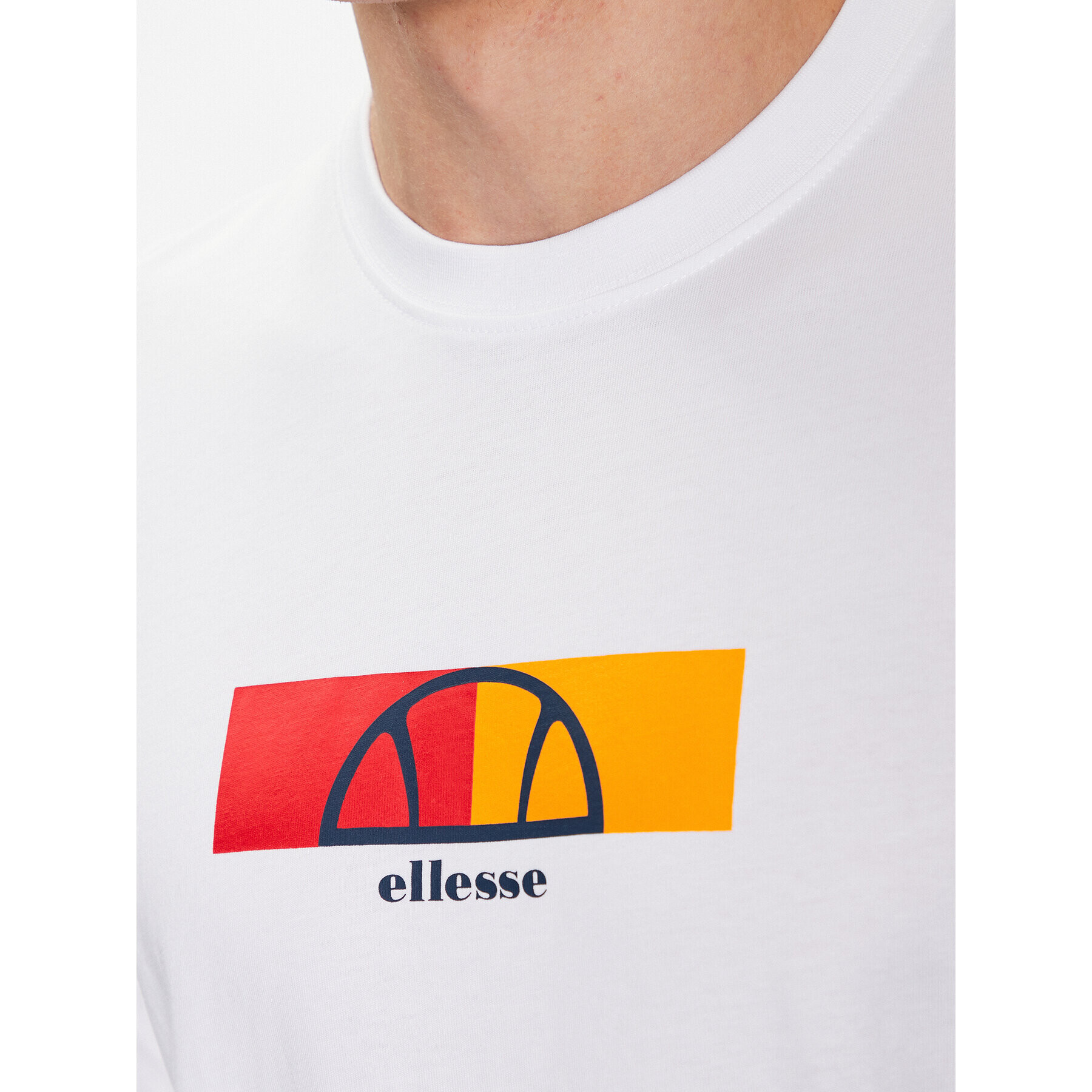 Ellesse Tričko Visageo SHR17633 Biela Regular Fit - Pepit.sk