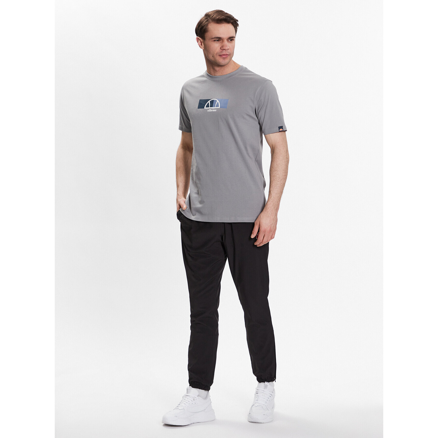 Ellesse Tričko Visageo SHR17633 Sivá Regular Fit - Pepit.sk