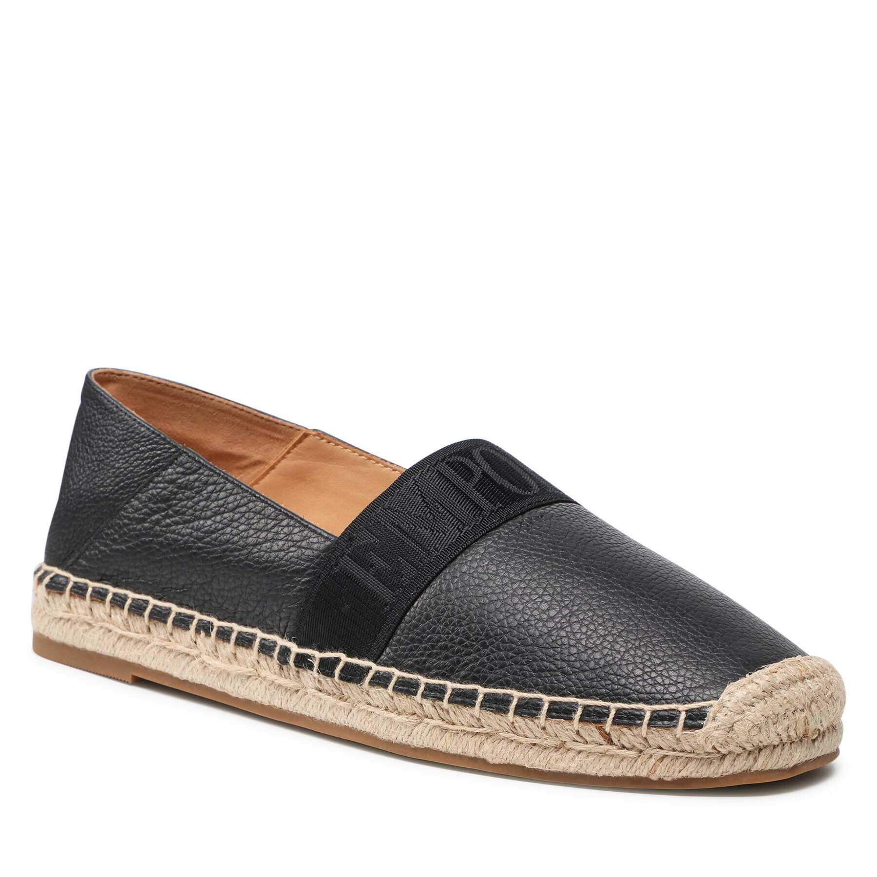 Emporio Armani Espadrilky X4S026 XN173 00002 Čierna - Pepit.sk