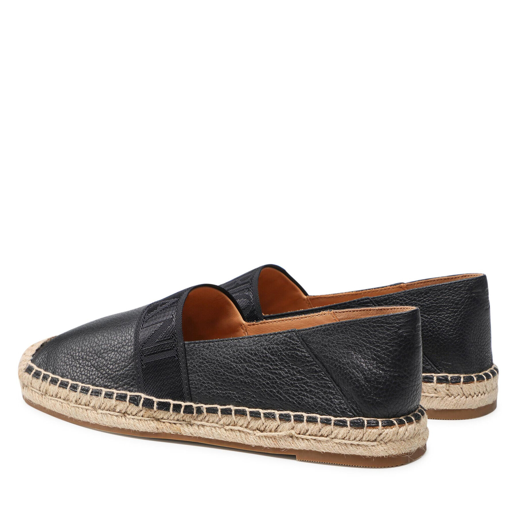 Emporio Armani Espadrilky X4S026 XN173 00002 Čierna - Pepit.sk