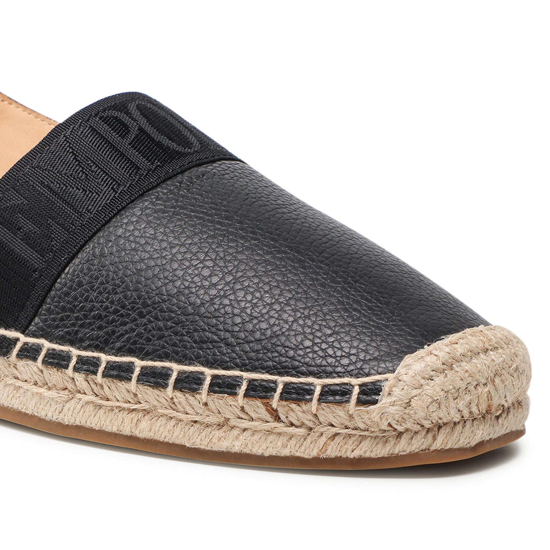 Emporio Armani Espadrilky X4S026 XN173 00002 Čierna - Pepit.sk