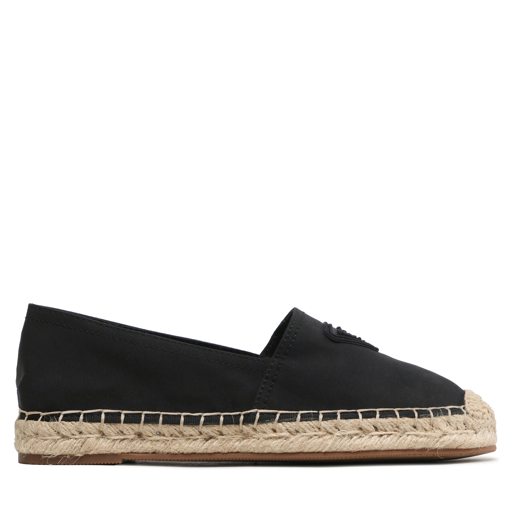 Emporio Armani Espadrilky XVSS03 XN742 K001 Čierna - Pepit.sk