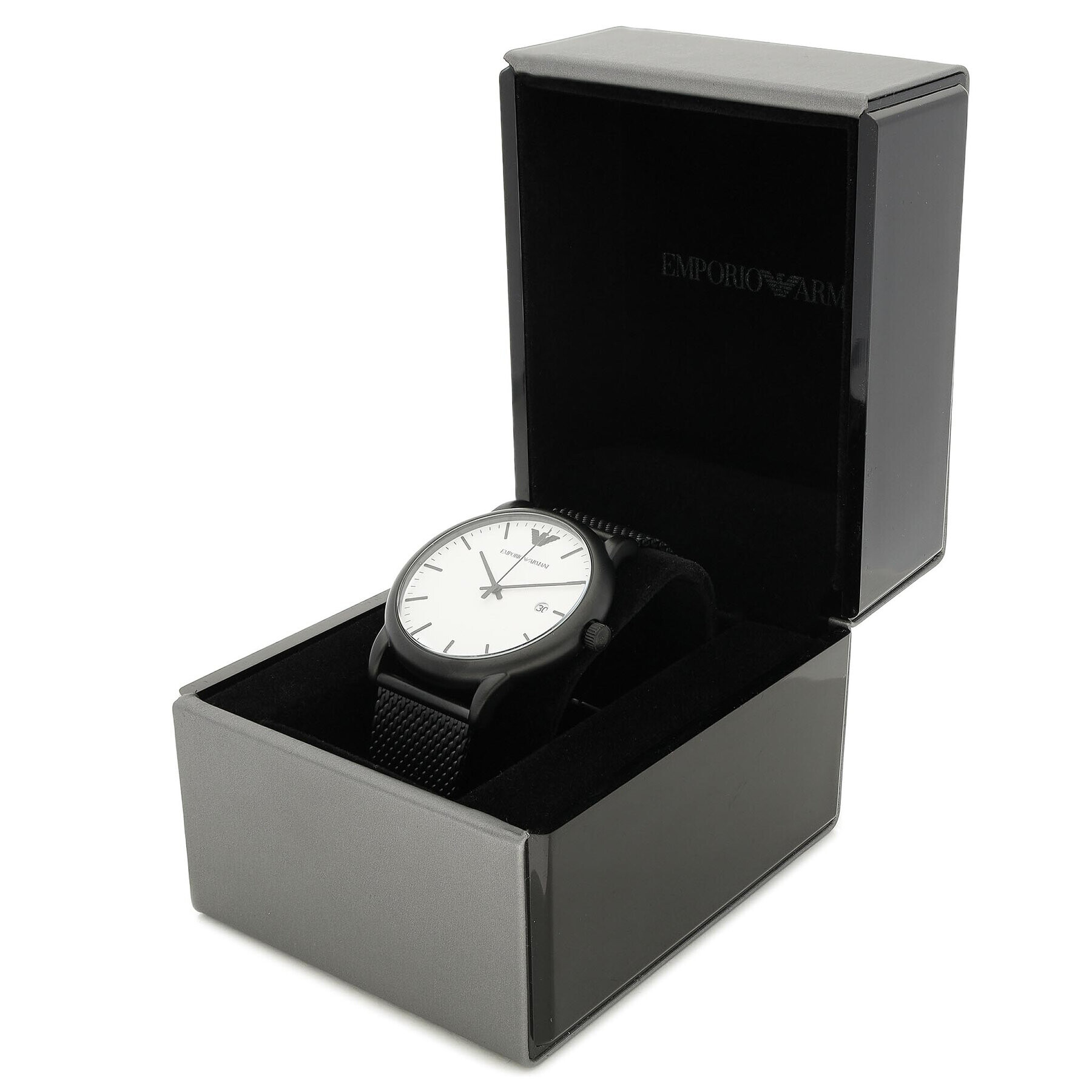 Emporio Armani Hodinky AR11046 Čierna - Pepit.sk