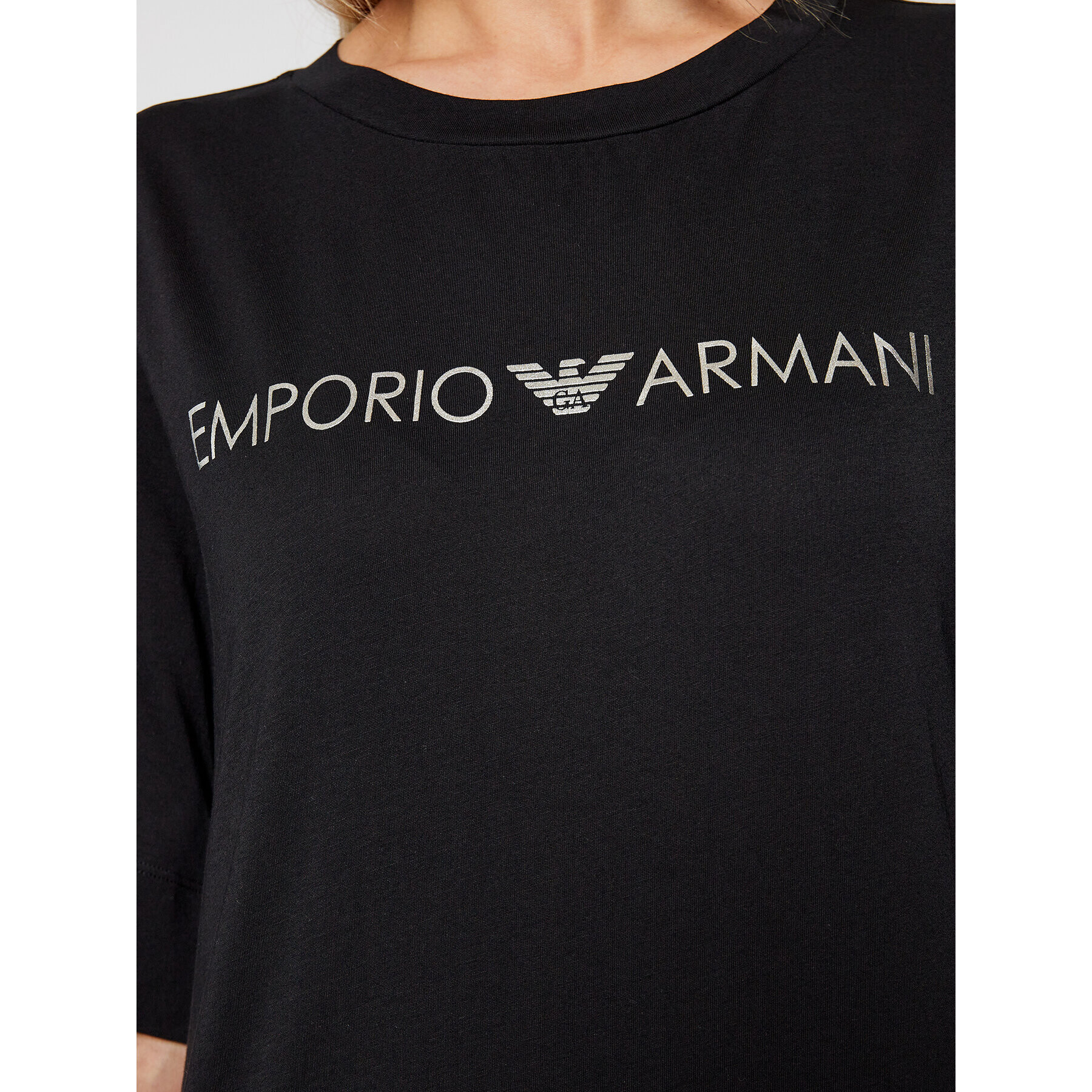 Emporio Armani Každodenné šaty 262676 1P340 98320 Čierna Regular Fit - Pepit.sk