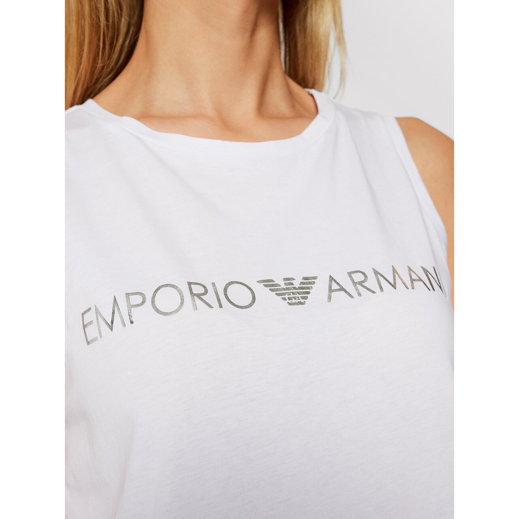 Emporio Armani Plážové šaty 262635 1P340 71610 Biela Regular Fit - Pepit.sk