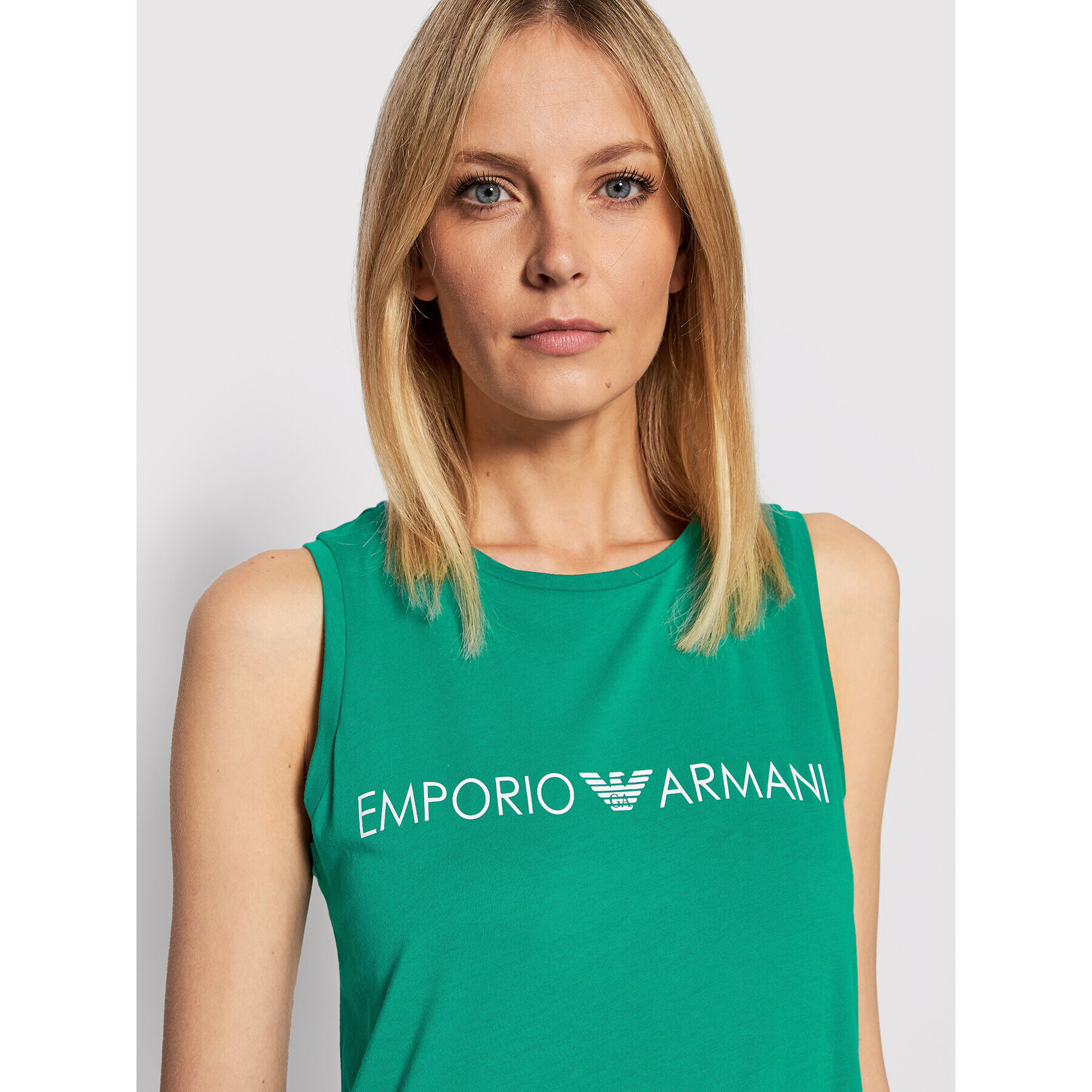 Emporio Armani Plážové šaty 262635 2R340 01185 Zelená Regular Fit - Pepit.sk