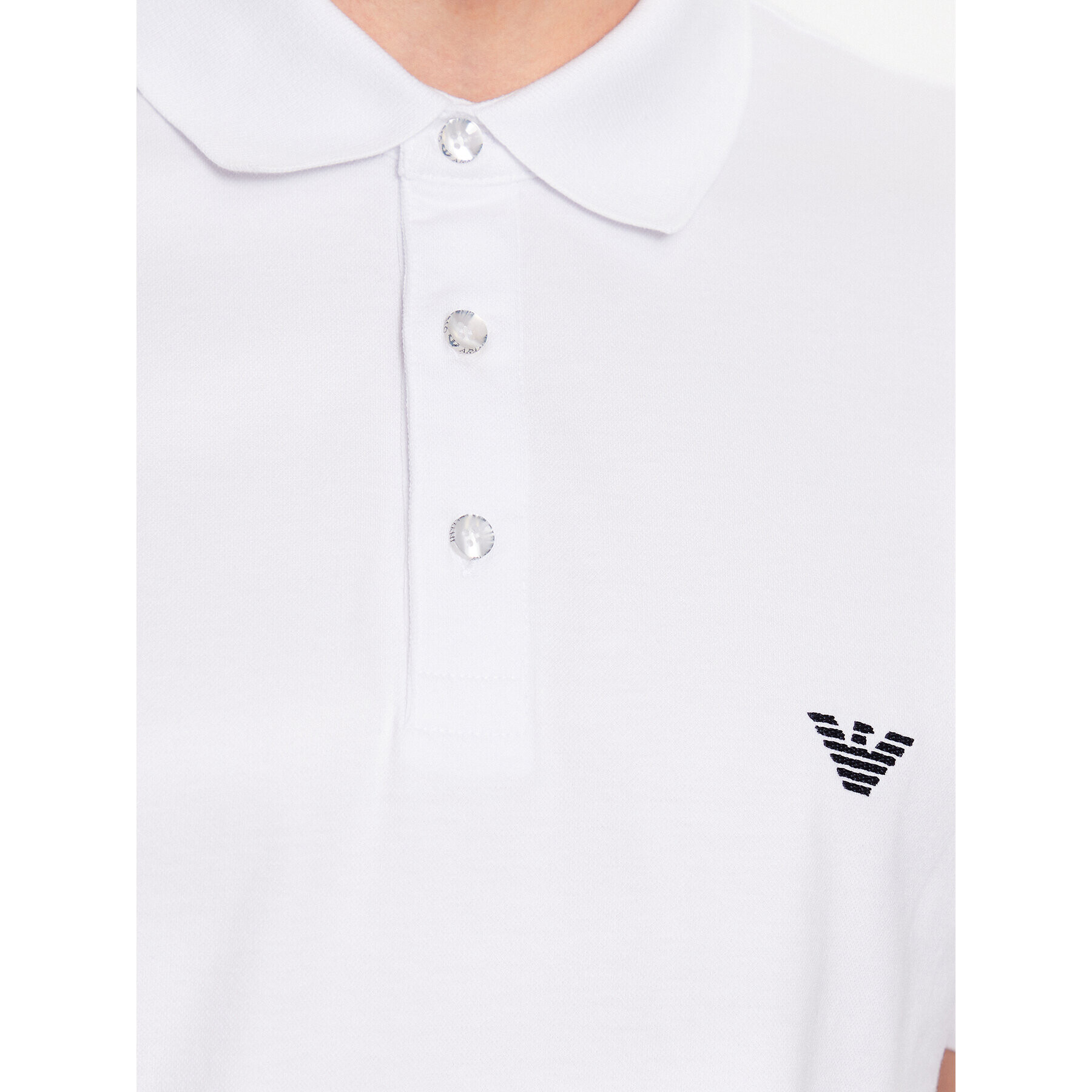 Emporio Armani Polokošeľa 211804 3R461 00010 Biela Regular Fit - Pepit.sk