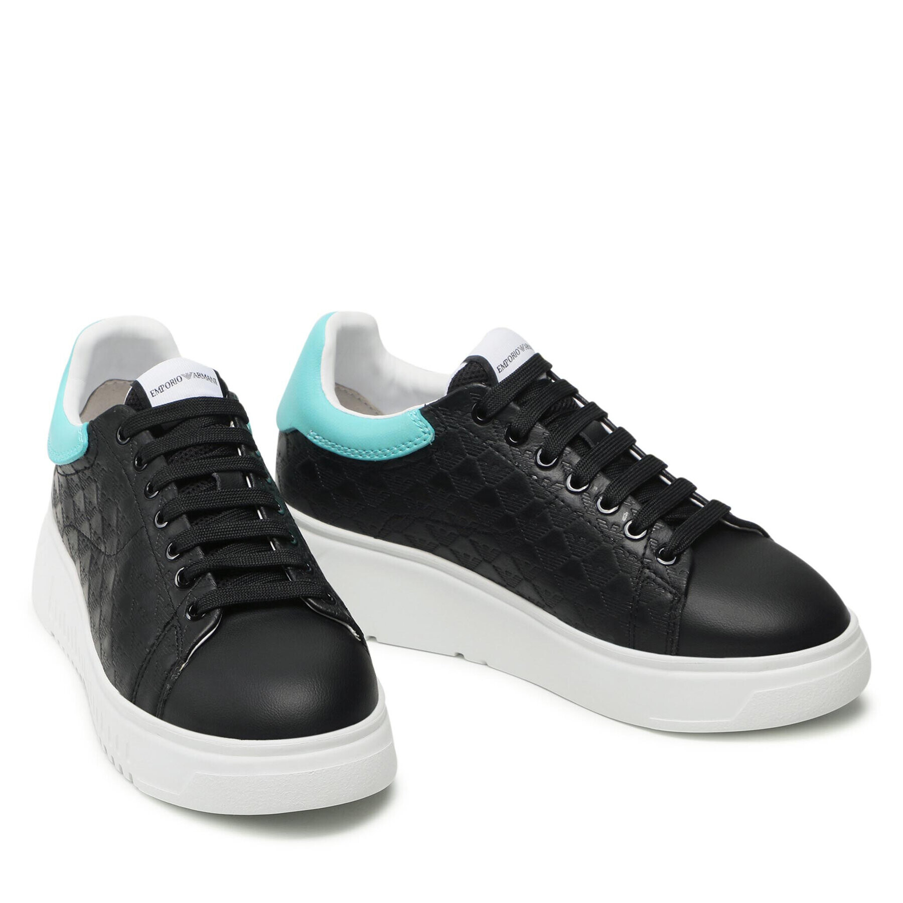 Emporio Armani Sneakersy X3X024 XN203 Q856 Čierna - Pepit.sk