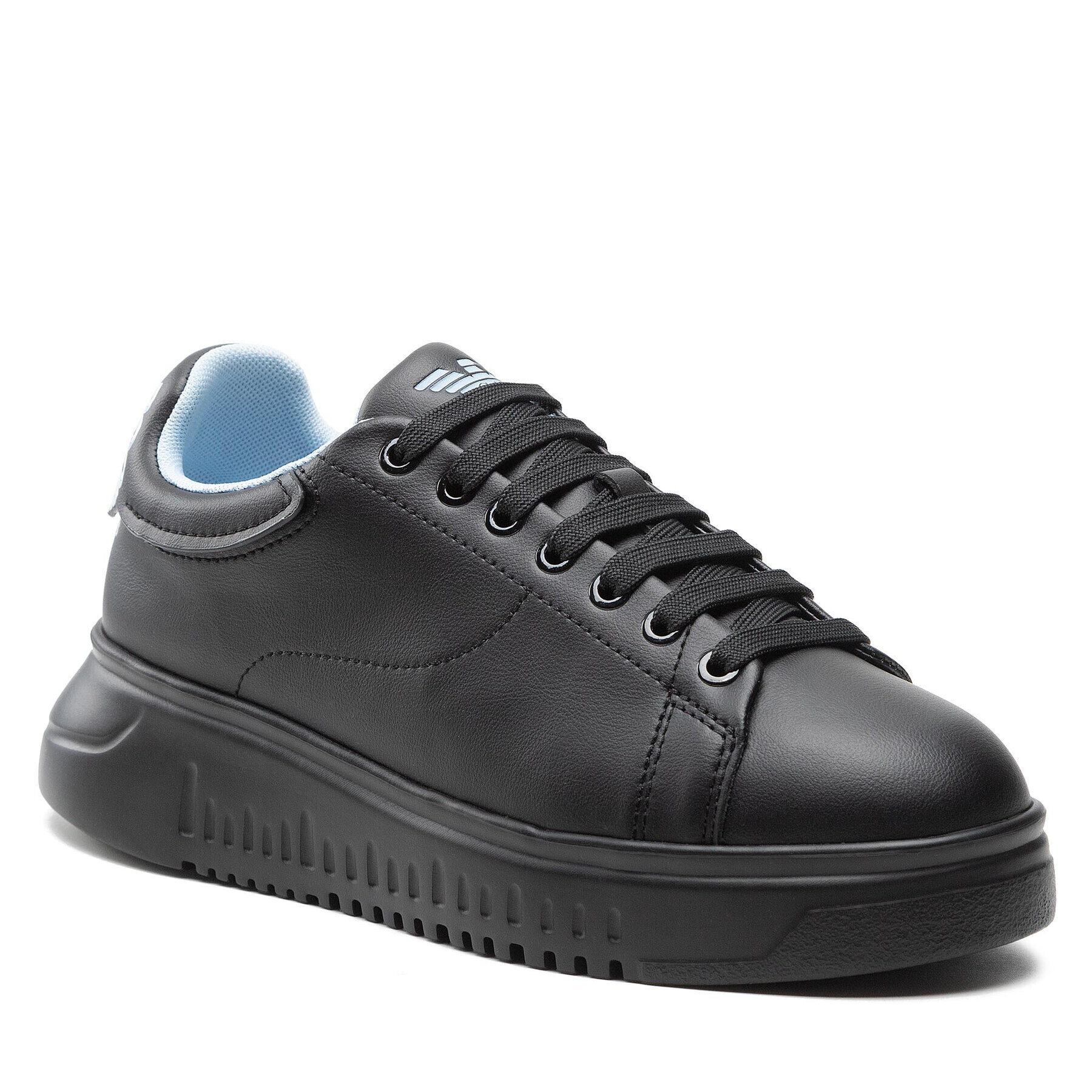 Emporio Armani Sneakersy X3X024 XN316 00002 Čierna - Pepit.sk