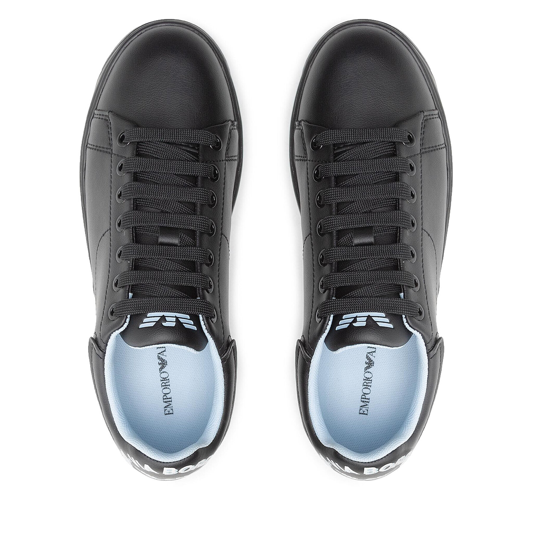 Emporio Armani Sneakersy X3X024 XN316 00002 Čierna - Pepit.sk