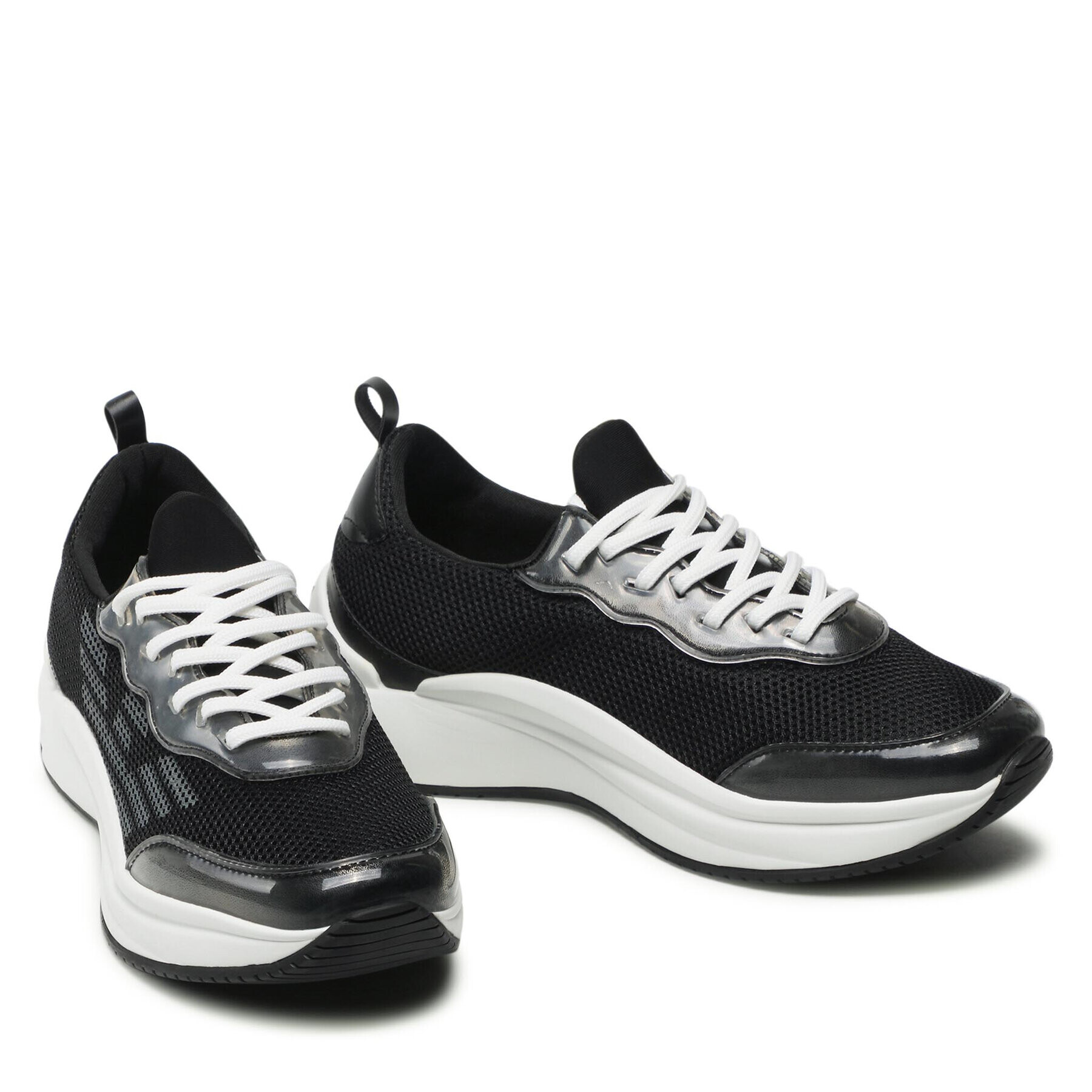 Emporio Armani Sneakersy X3X156 XN276 A097 Čierna - Pepit.sk