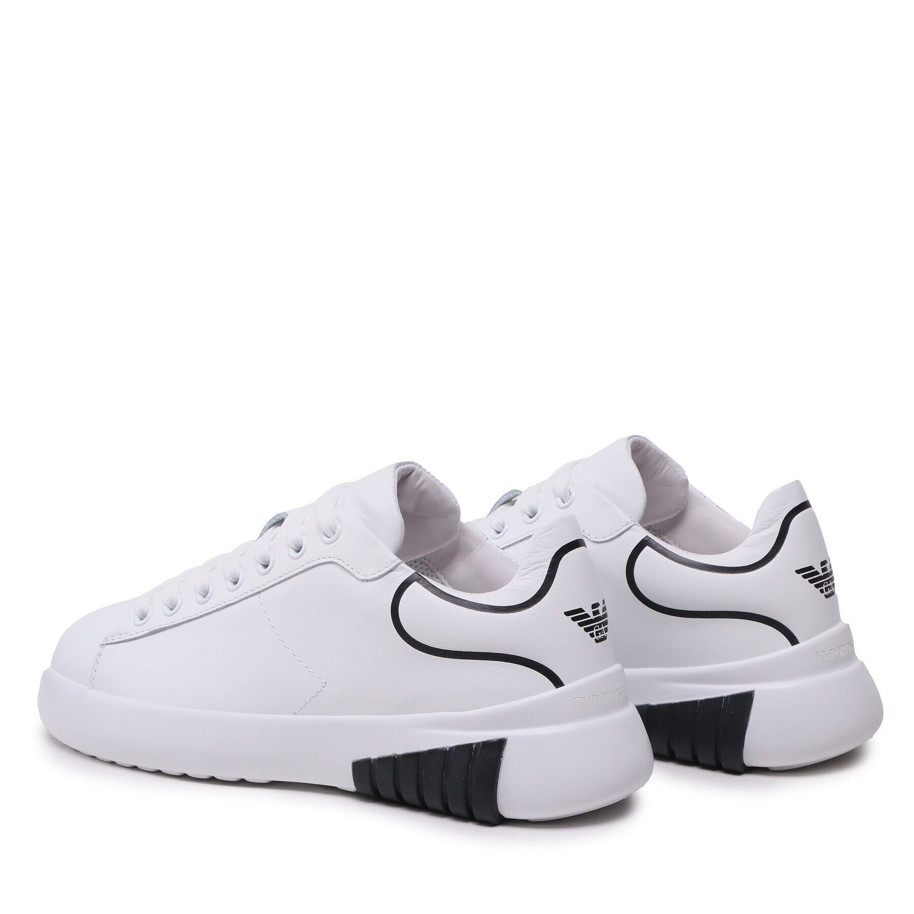 Emporio Armani Sneakersy X3X186 XF723 D611 Biela - Pepit.sk