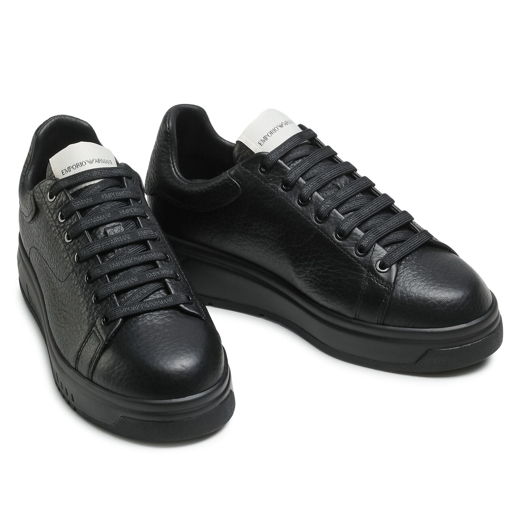 Emporio Armani Sneakersy X4X264 XM783 K001 Čierna - Pepit.sk