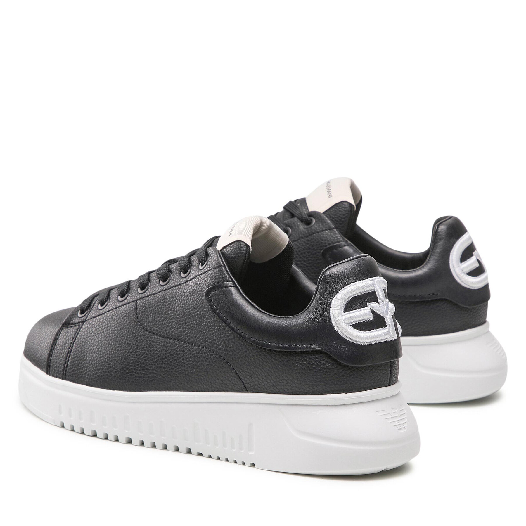 Emporio Armani Sneakersy X4X264 XN190 K001 Čierna - Pepit.sk