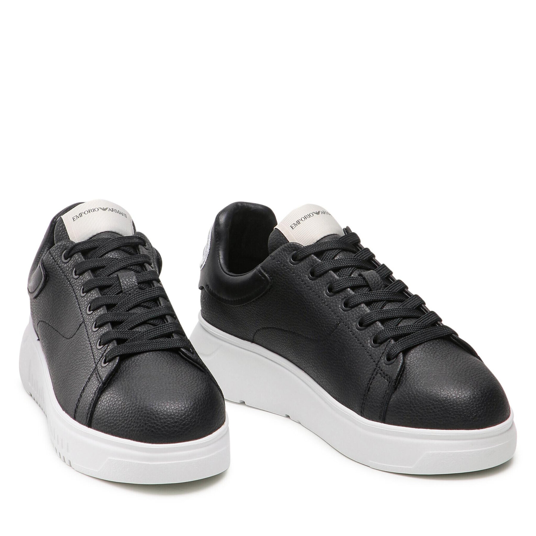 Emporio Armani Sneakersy X4X264 XN190 K001 Čierna - Pepit.sk