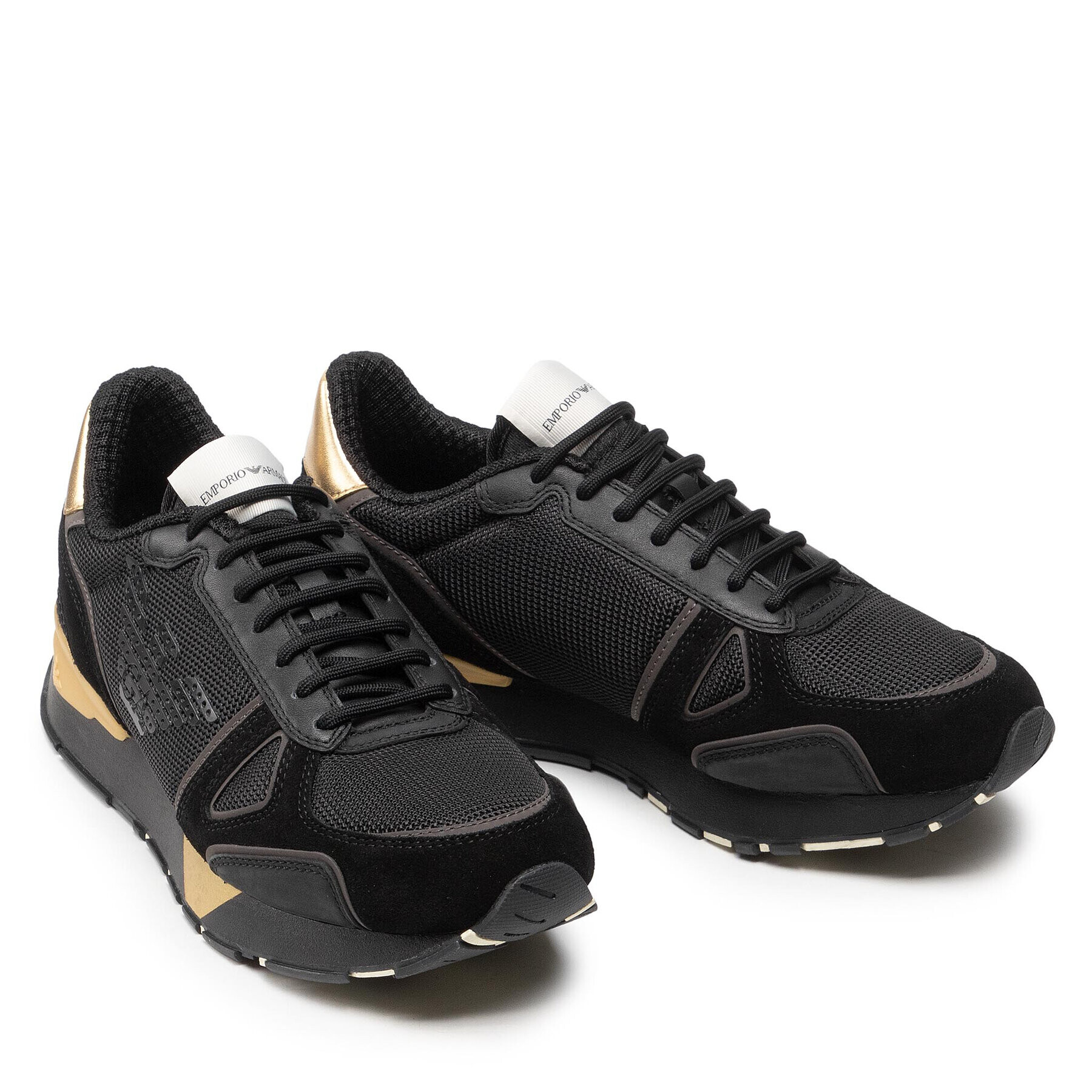 Emporio Armani Sneakersy X4X289 XM499 Q829 Čierna - Pepit.sk