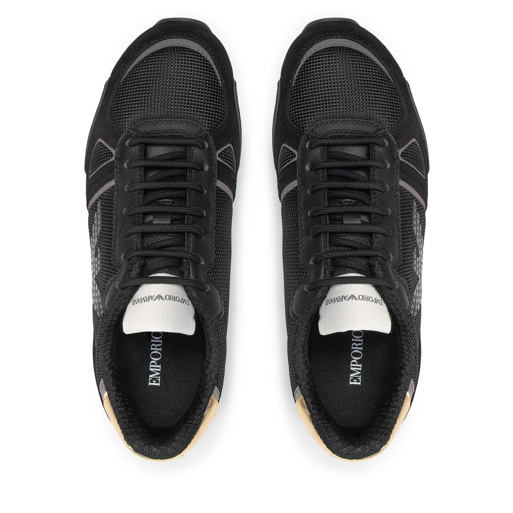 Emporio Armani Sneakersy X4X289 XM499 Q829 Čierna - Pepit.sk