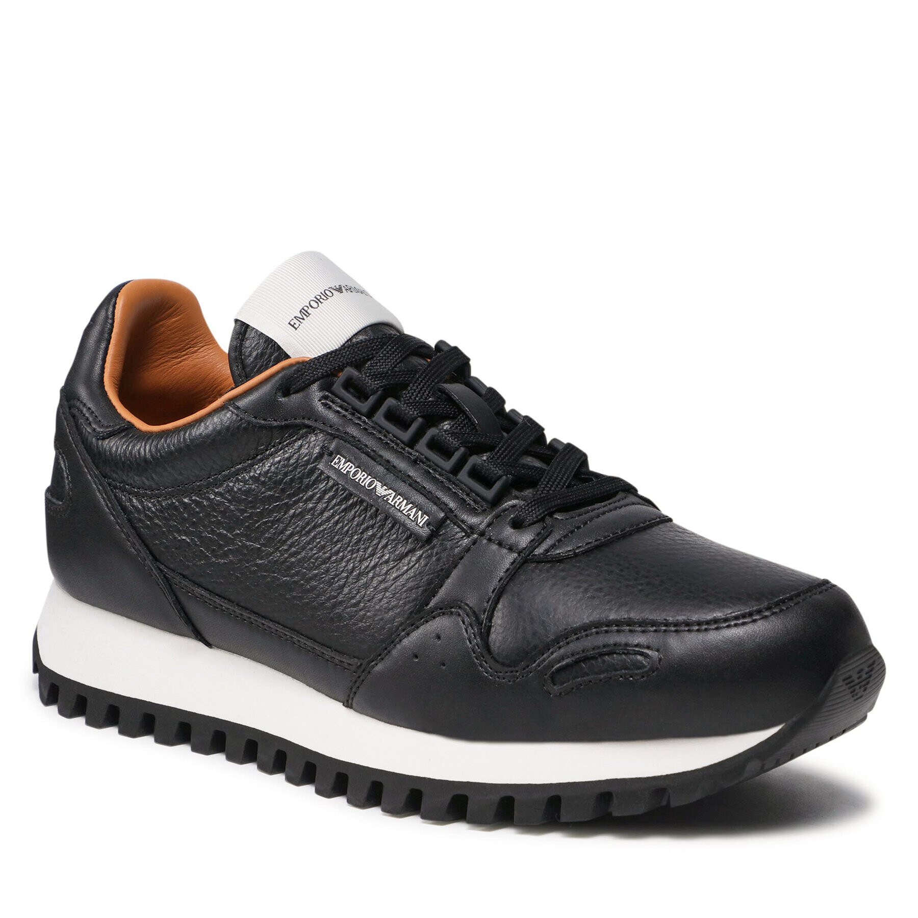 Emporio Armani Sneakersy X4X536 XM677 K001 Čierna - Pepit.sk