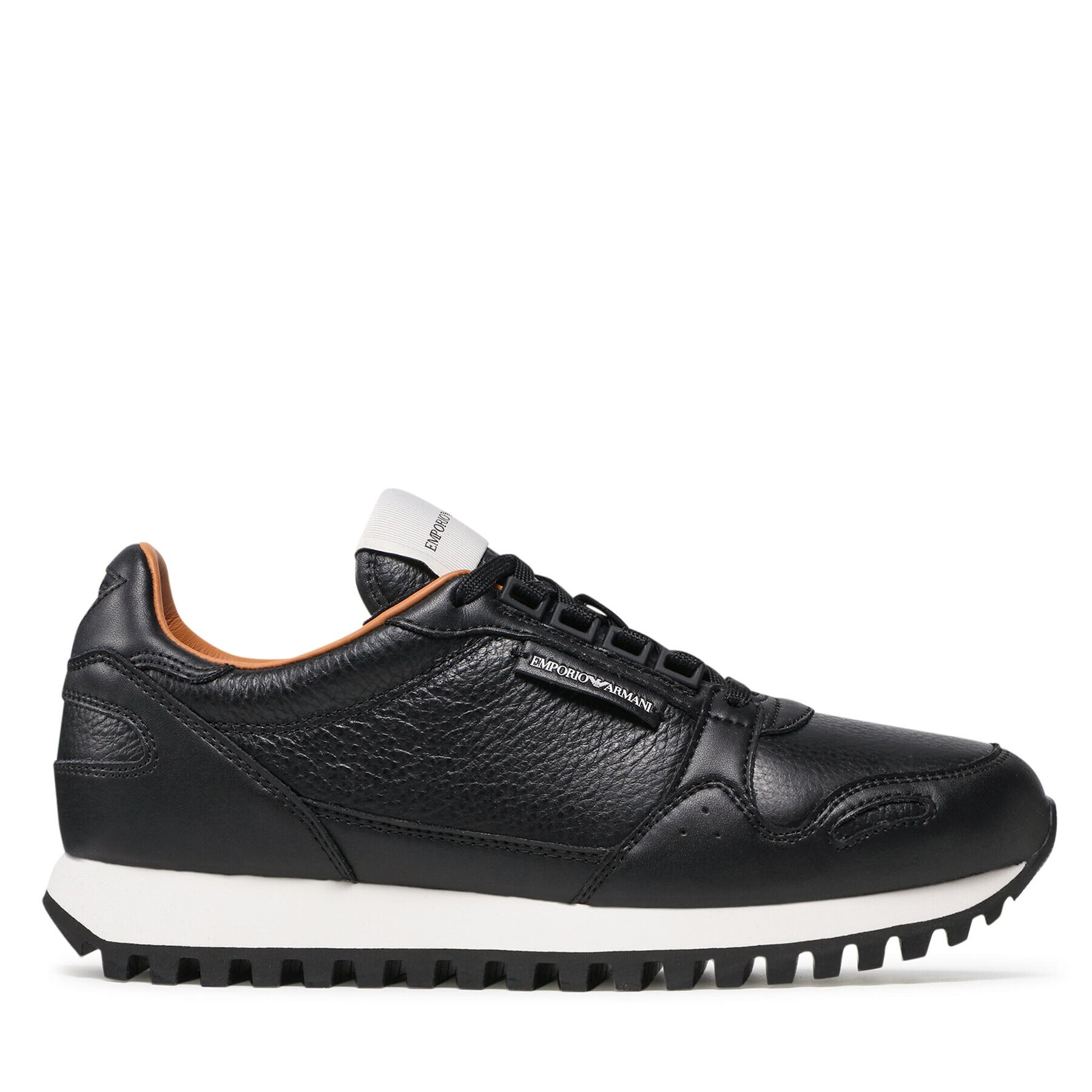 Emporio Armani Sneakersy X4X536 XM677 K001 Čierna - Pepit.sk