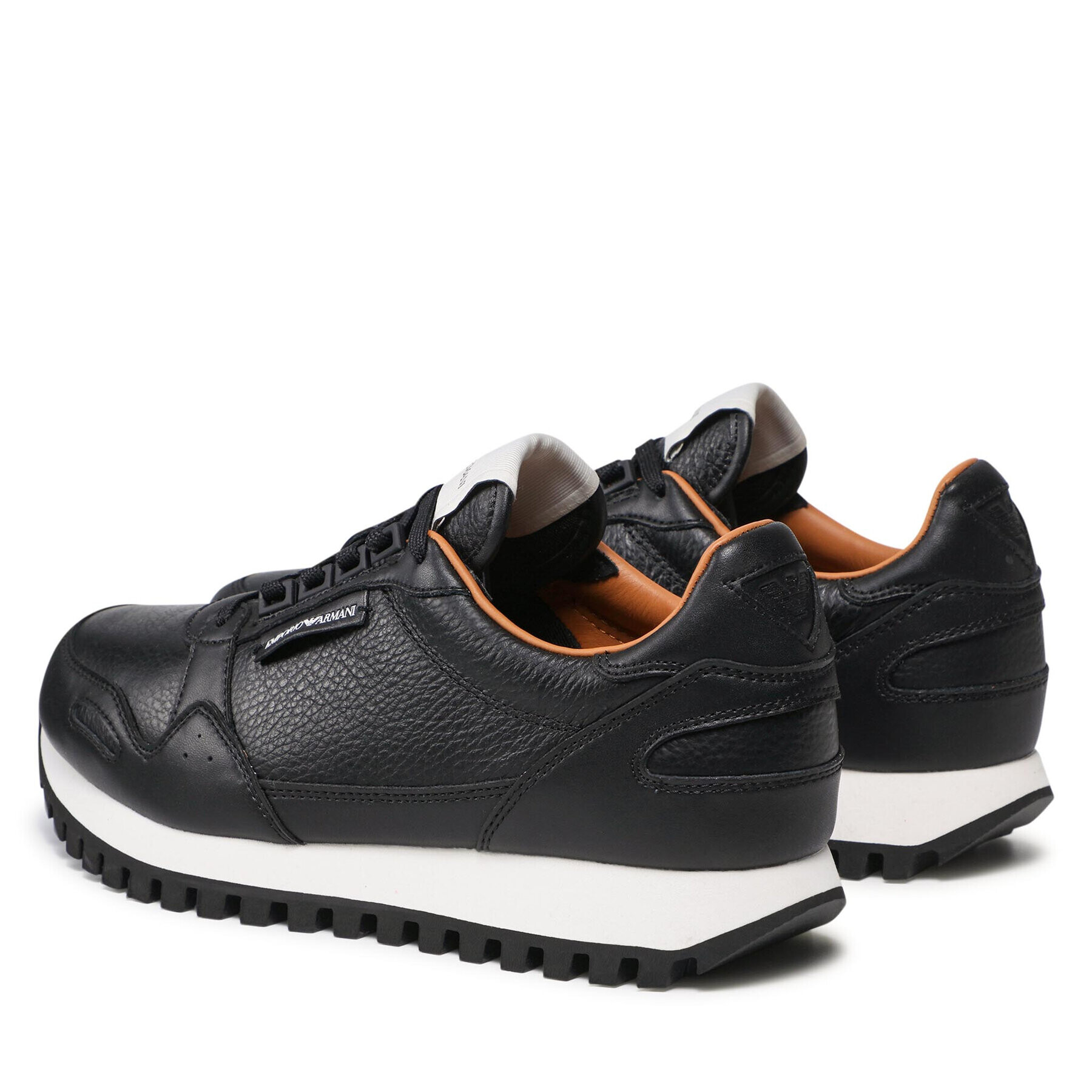 Emporio Armani Sneakersy X4X536 XM677 K001 Čierna - Pepit.sk