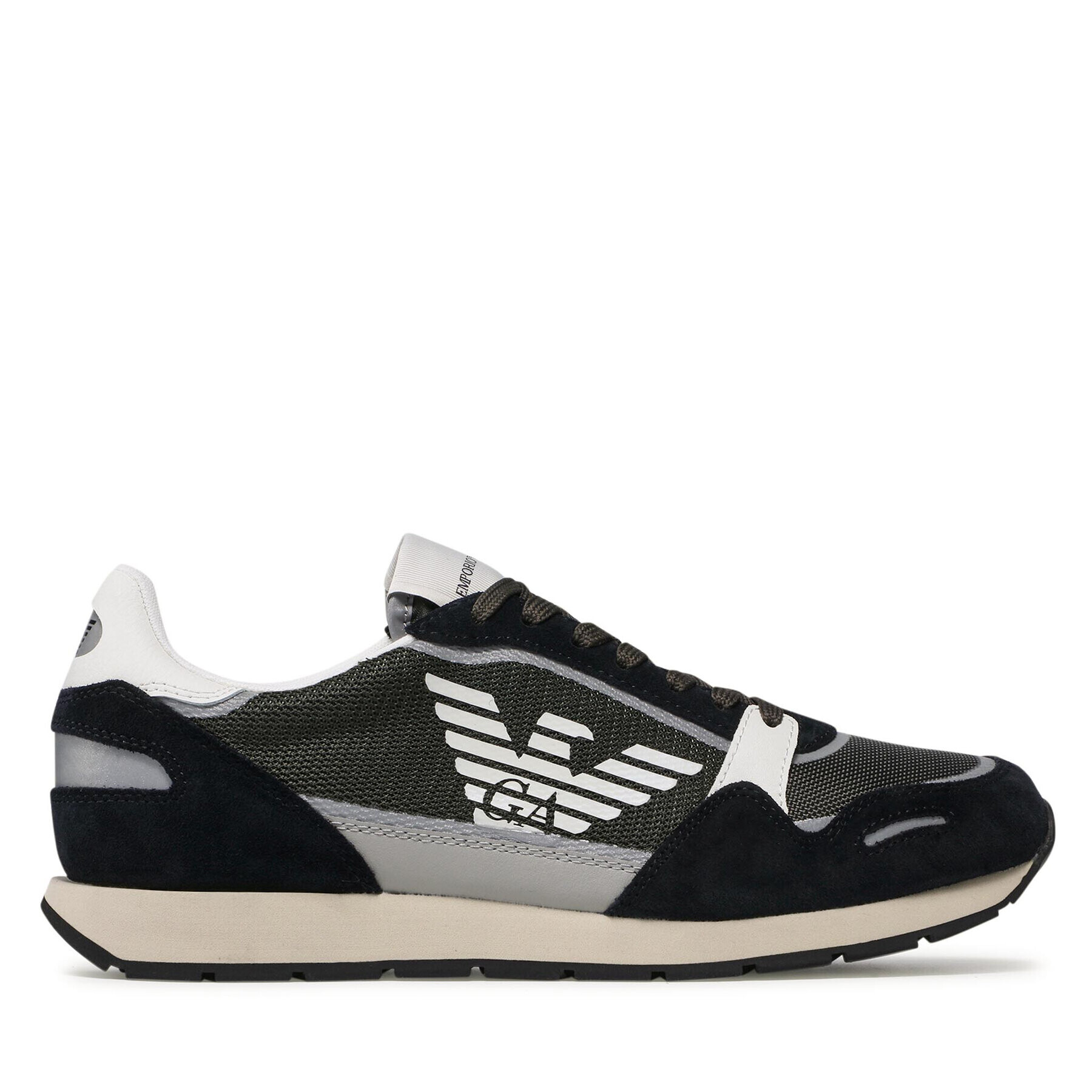 Emporio Armani Sneakersy X4X537 XM678 Q446 Kaki - Pepit.sk