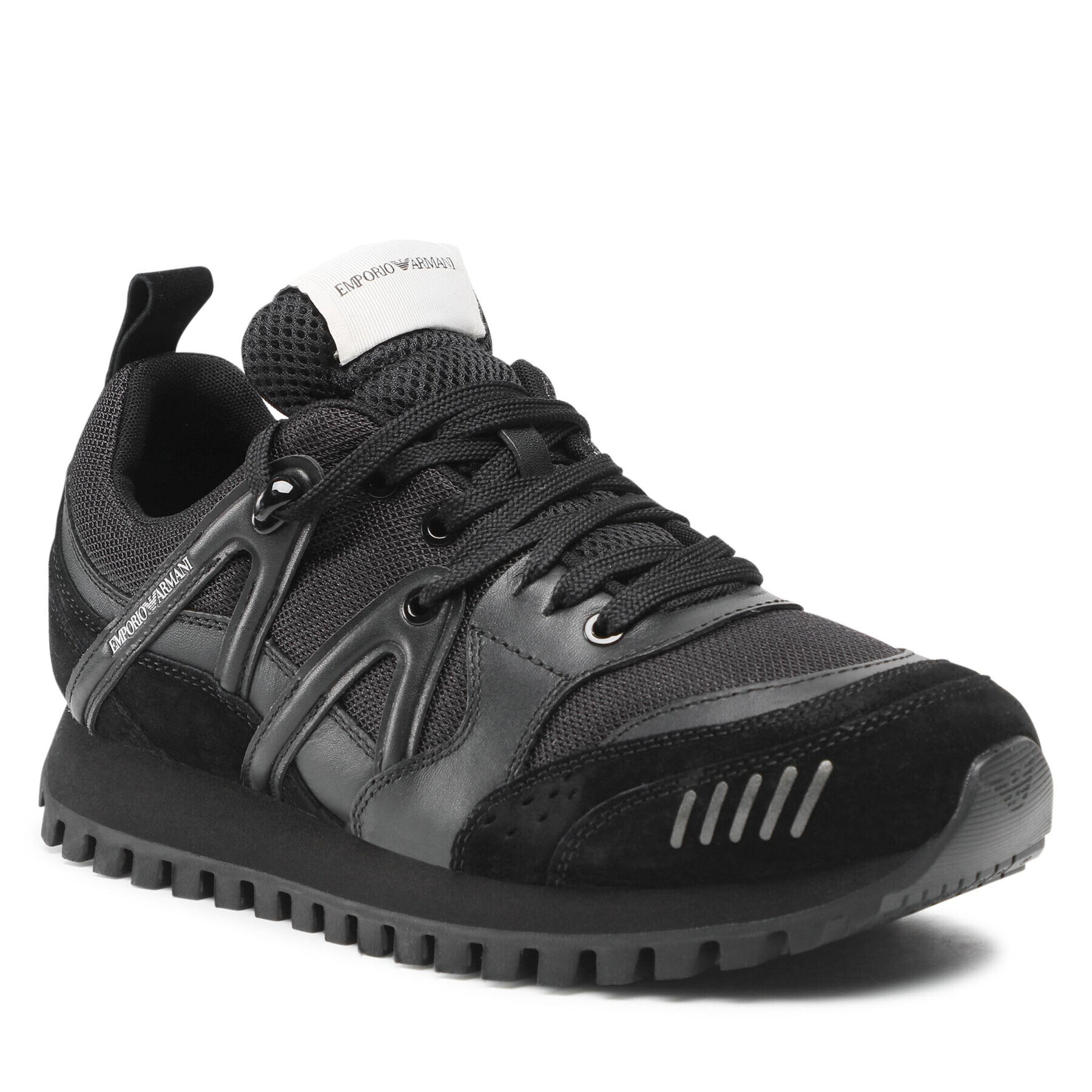 Emporio Armani Sneakersy X4X555 XM996 Q849 Čierna - Pepit.sk