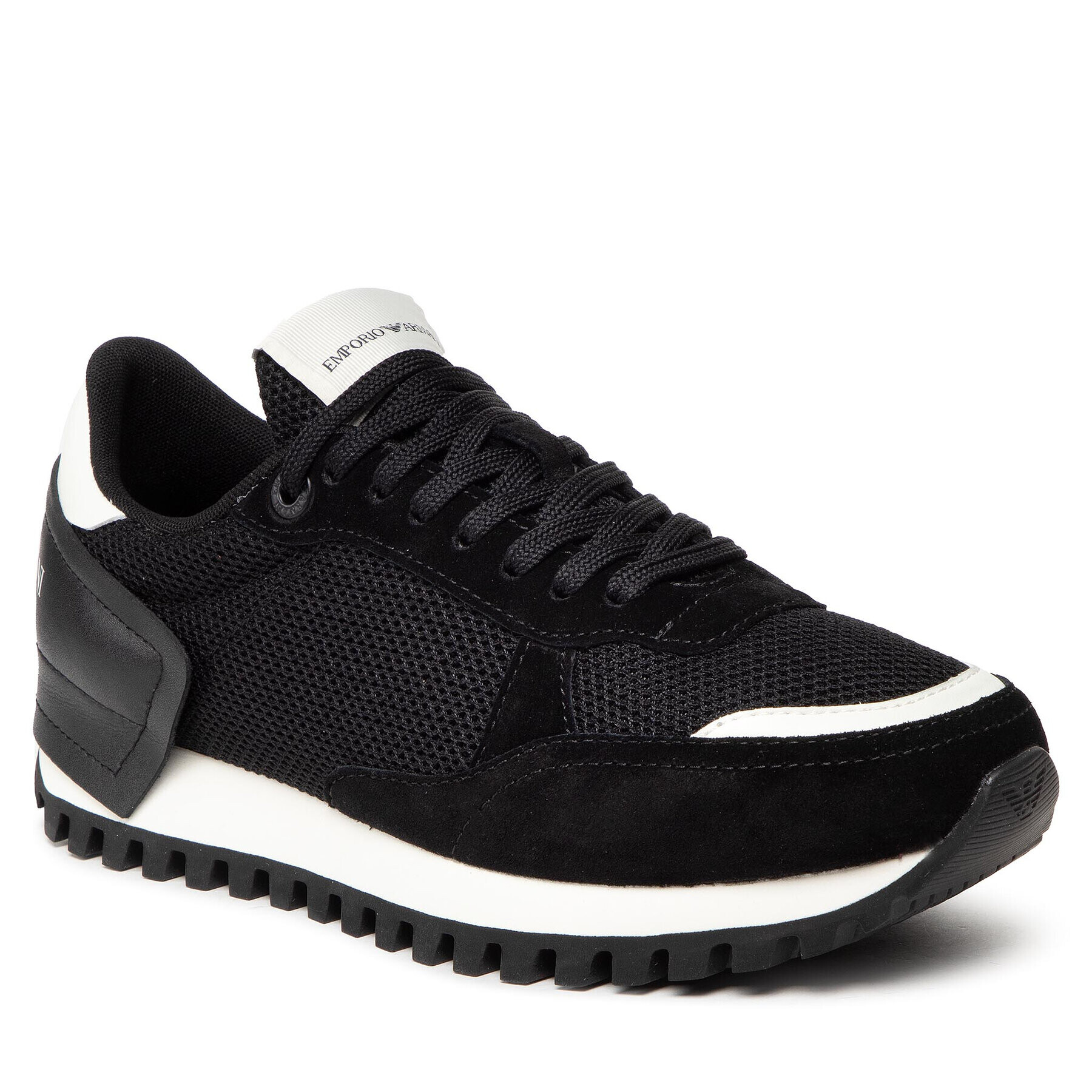 Emporio Armani Sneakersy X4X574 XN196 Q839 Čierna - Pepit.sk