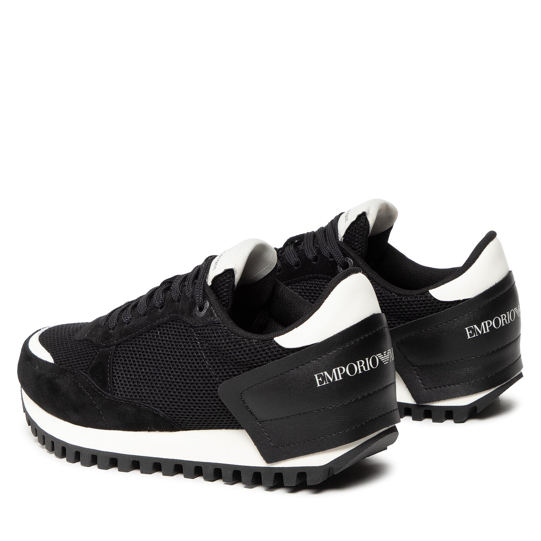 Emporio Armani Sneakersy X4X574 XN196 Q839 Čierna - Pepit.sk