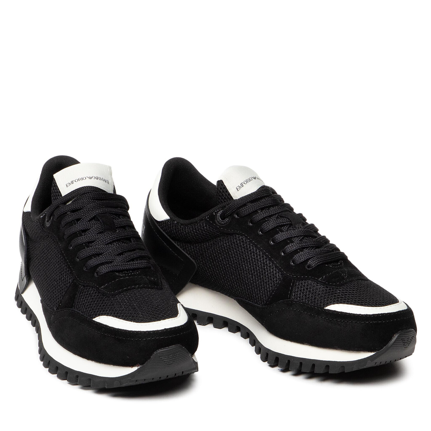 Emporio Armani Sneakersy X4X574 XN196 Q839 Čierna - Pepit.sk